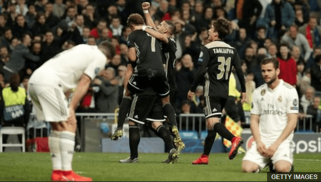 El Real Madrid ha perdido cuatro partidos consecutivos en el estadio Santigo Bernabéu por primera vez desde 2004. GETTY IMAGES