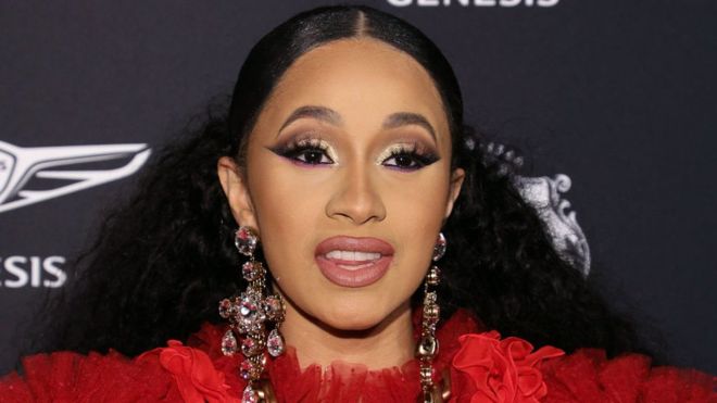 En enero, Cardi B se convirtió en la primera mujer solista en ganar el Premio Grammy al mejor álbum de rap. (GETTY IMAGES)