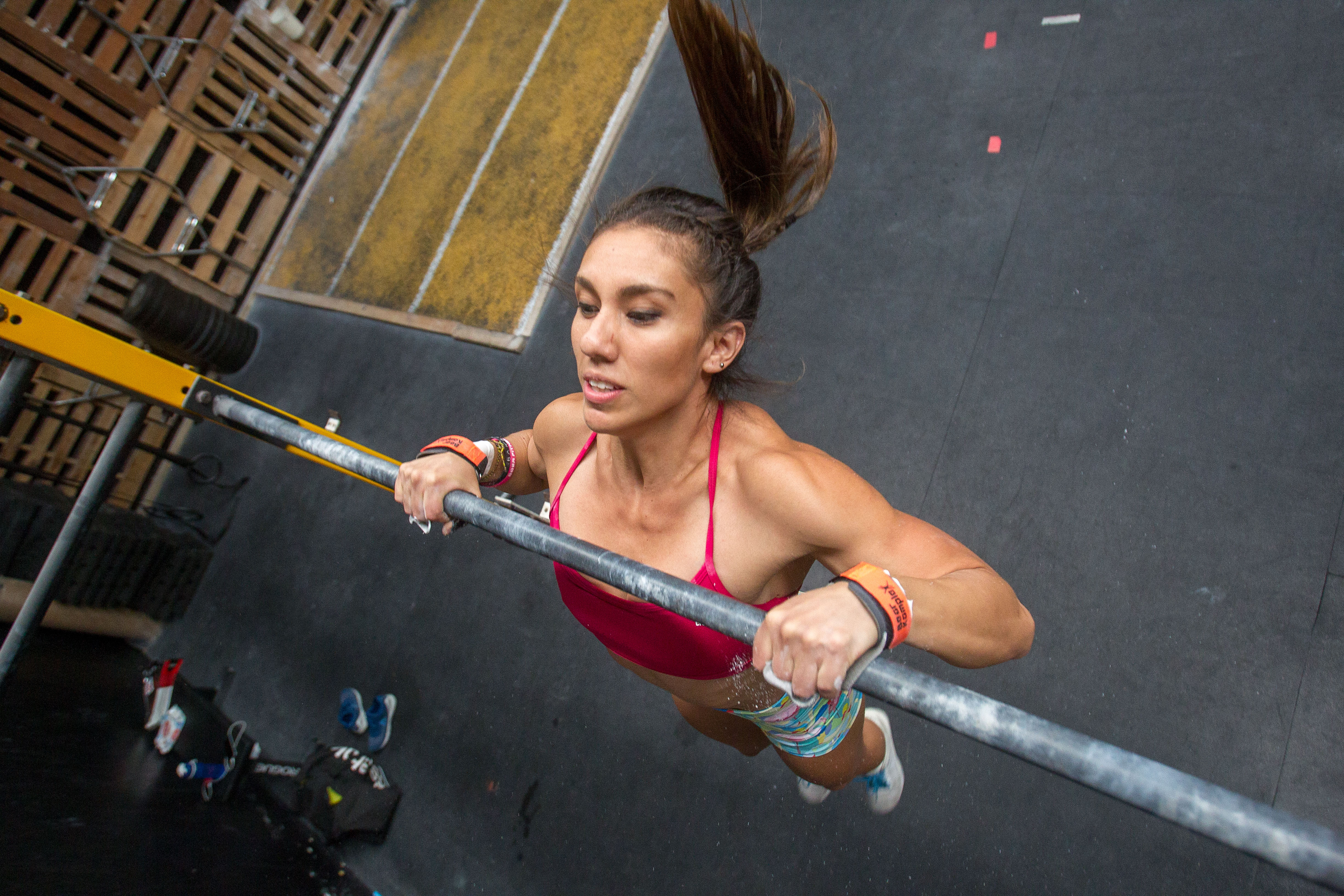 Vera Valdez se coronó en el Open de Guatemala y ahora participará en el CrossFit Games. (Foto Prensa Libre: Norvin Mendoza).