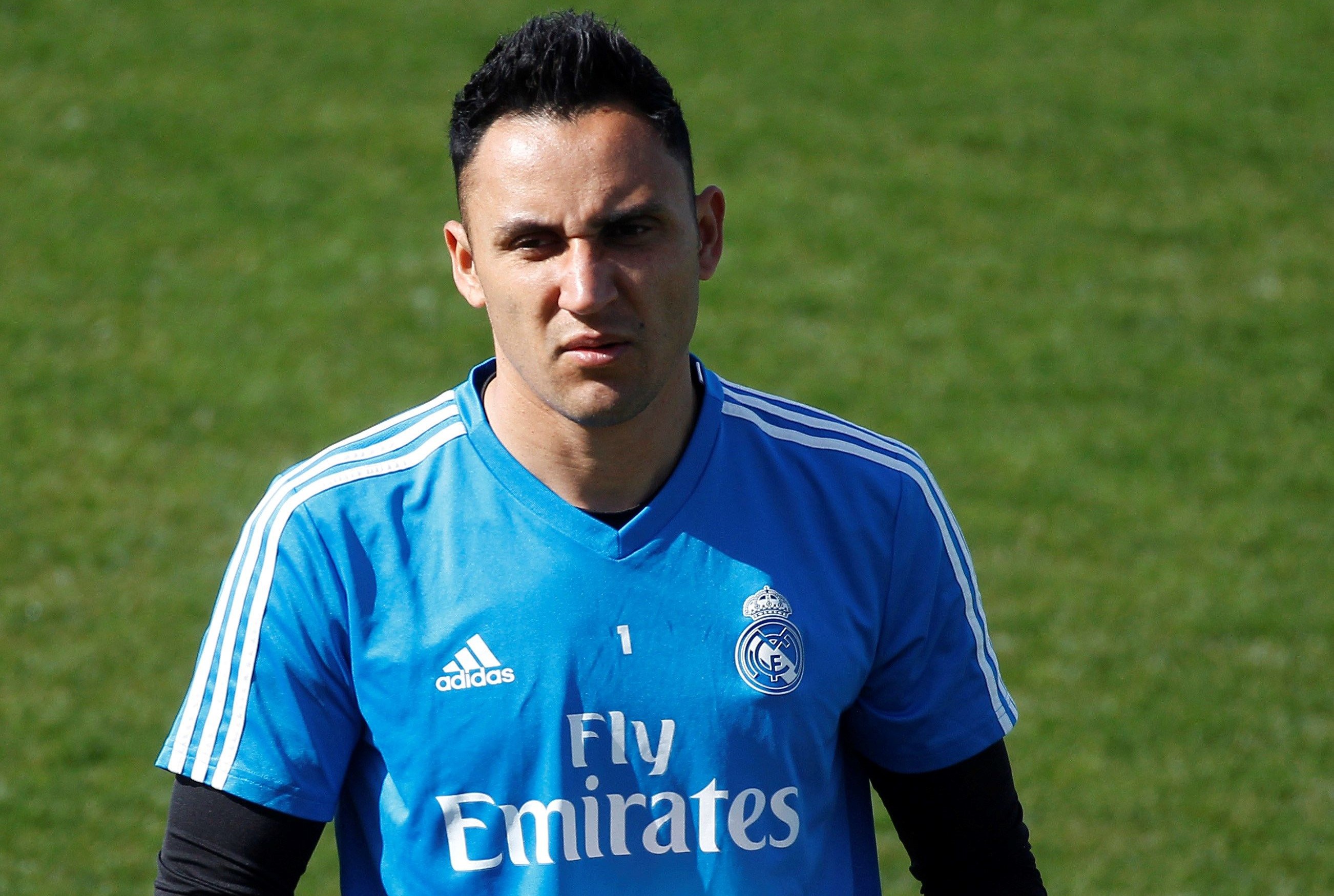 El portero costarricense del Real Madrid Keylor Navas. (Foto Prensa Libre: EFE)