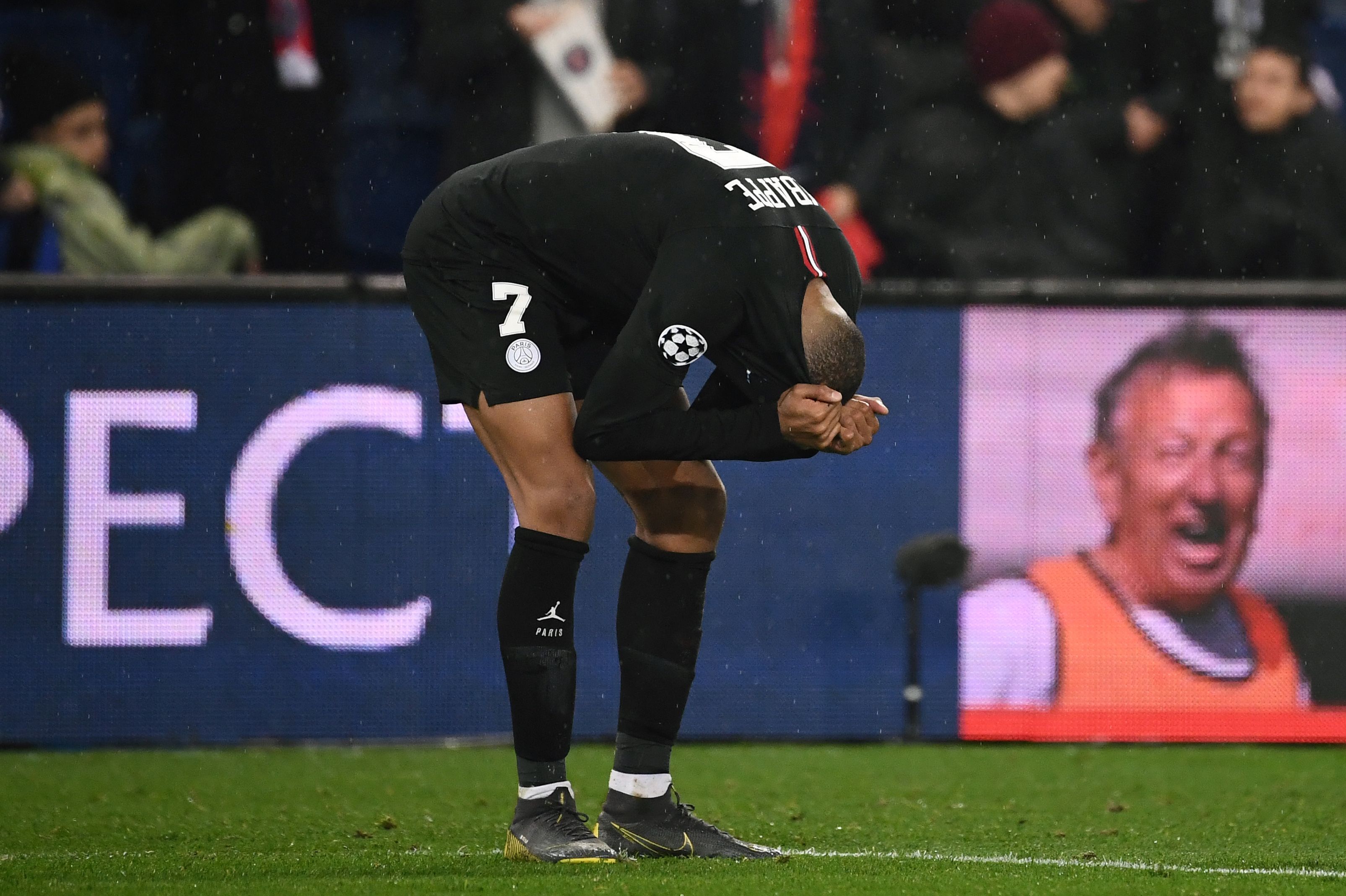 Kylian Mbappé,, jugador del París Saint-Germain. (Foto Prensa Libre: AFP)