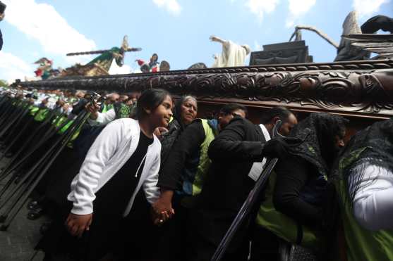 Como es tradición,  pequeños acompañaron a sus padres durante el turno asignado