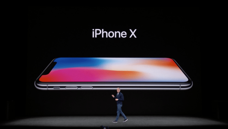 El iPhone X es uno de los dispositivos de Apple que trabaja con uno de los chips que constituirían una infracción de patente. (Foto Prensa Libre: HemerotecaPL)