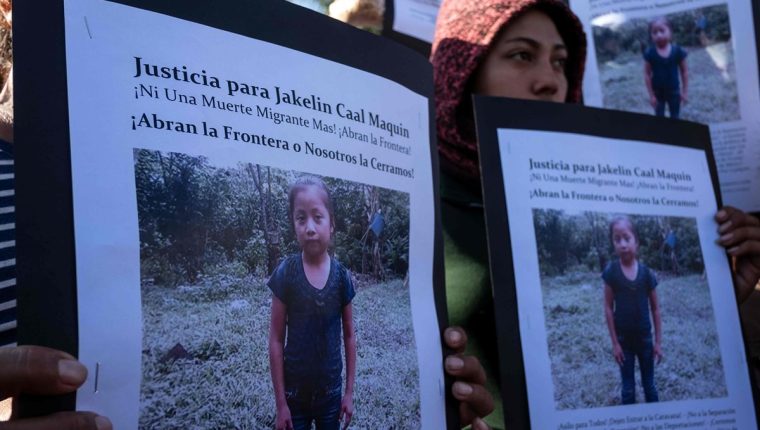 Donald Trump dijo a periodistas que el padre de Jakelin Caal no le había dado agua durante el viaje a Estados Unidos. (Foto Prensa Libre: Hemeroteca)