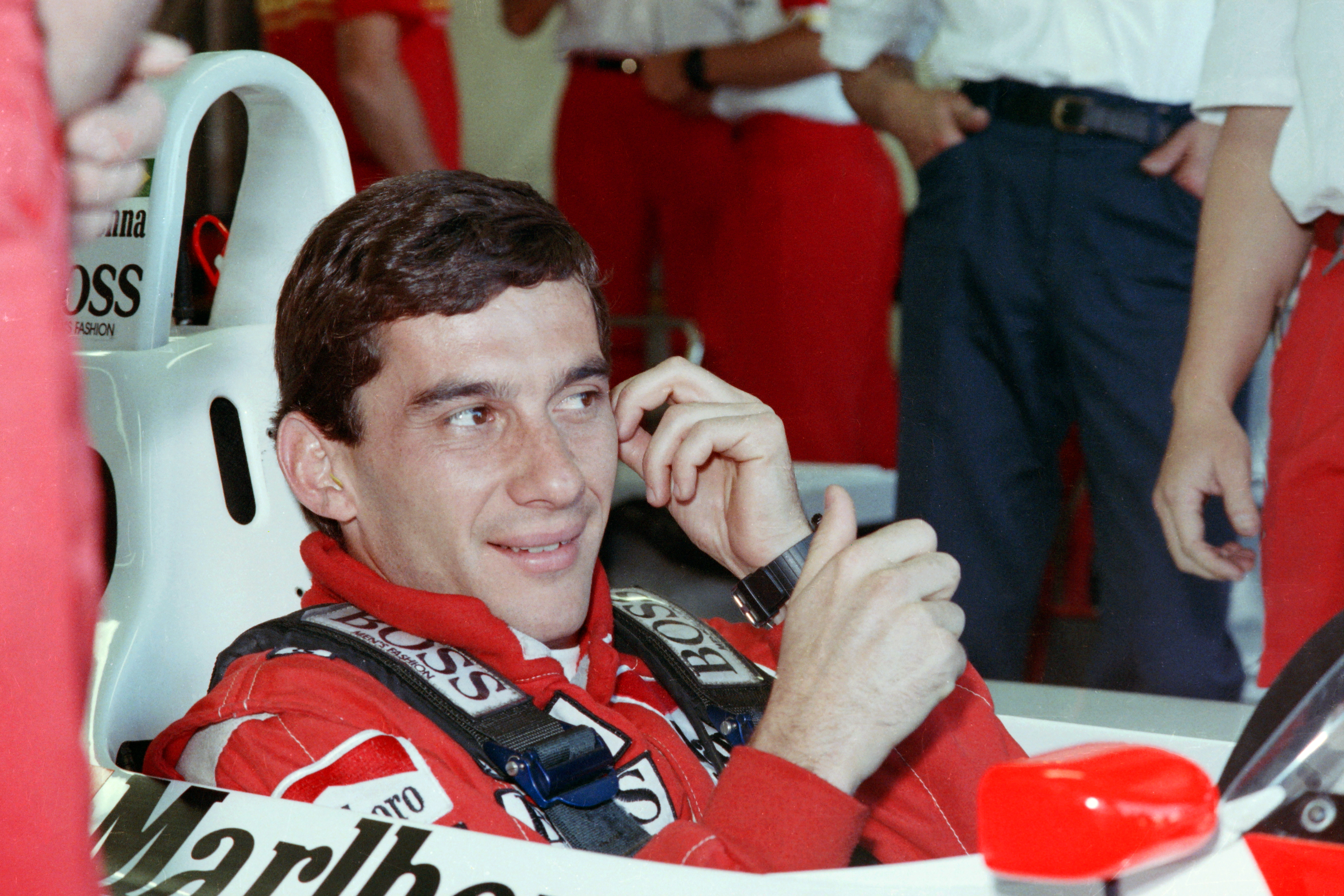 Ayrton Senna falleció el 1 de mayo de 1994 durante el Gran Premio de San Marino. (Foto Prensa Libre: AFP)