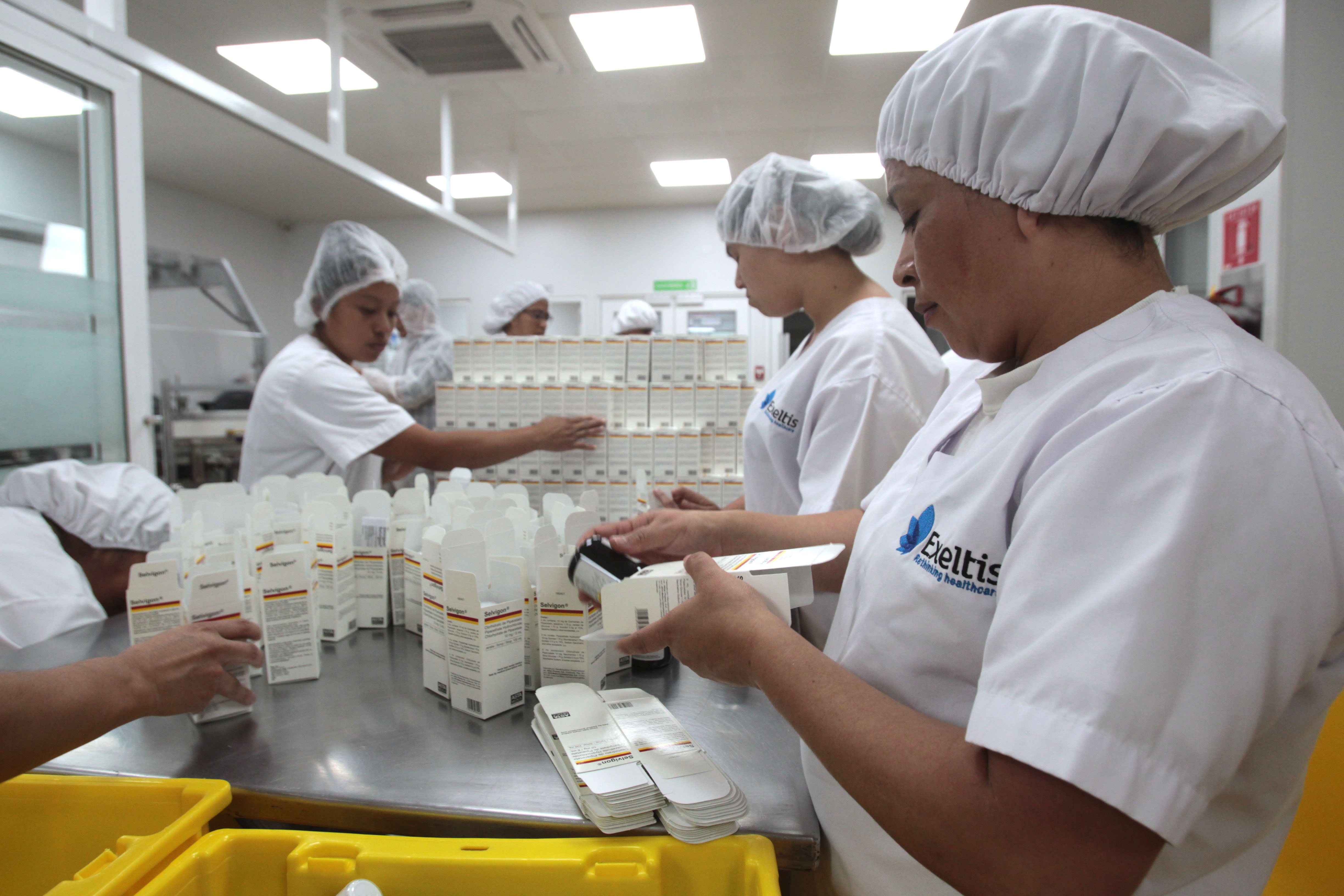 El sector farmacéutico atrajo inversión a Guatemala en el primer semestre del año, según el Banguat. (Foto Prensa Libre: cortesía Exeltis)