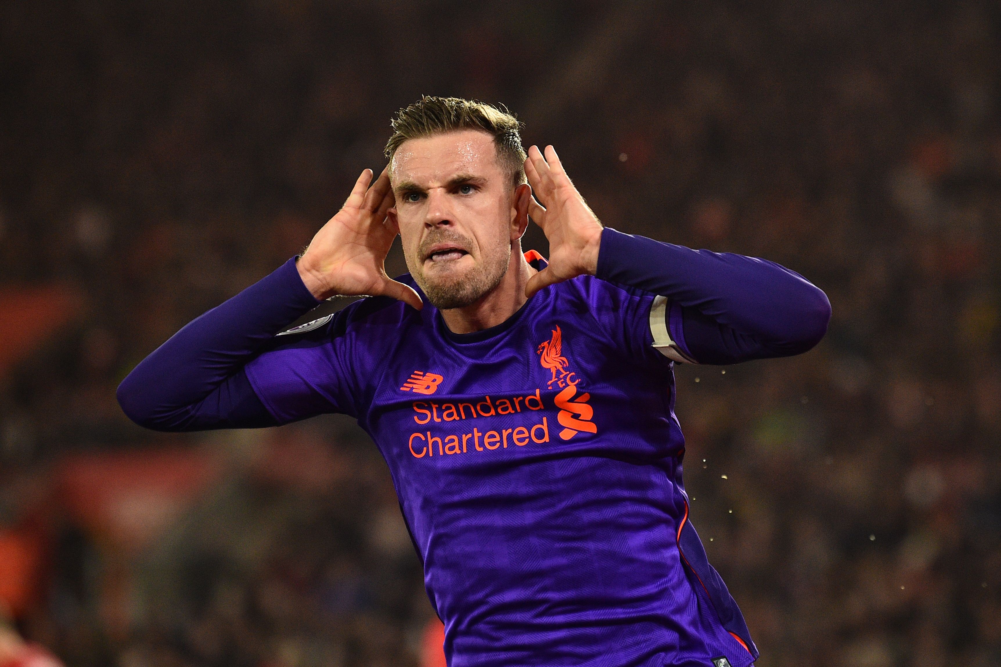 El mediocampista inglés Jordan Henderson es uno de los pilares del Liverpool. (Foto Prensa Libre: AFP)