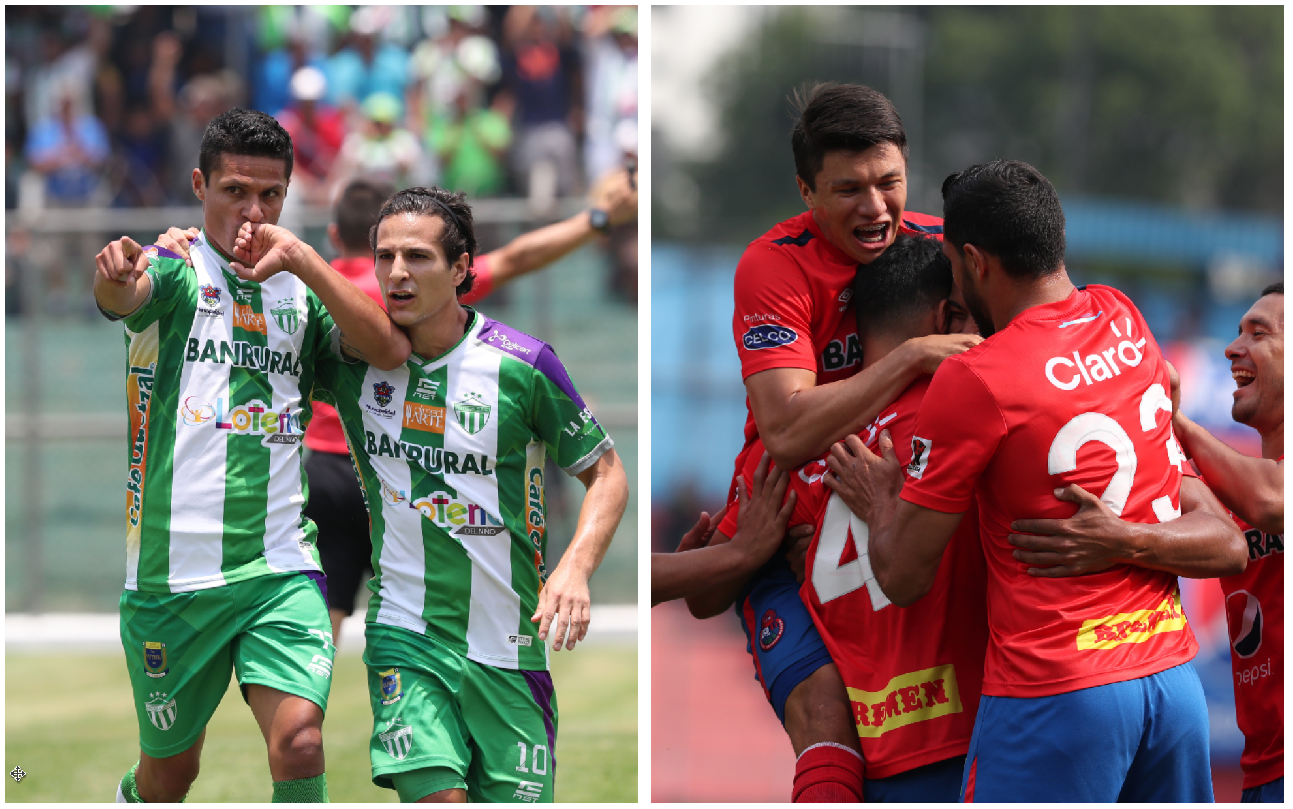 Los equipos de Antigua GFC y Municipal deberán buscar la victoria. (Foto Prensa Libre: Francisco Sánchez) 