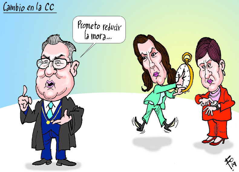 Personajes: Bonerge Mejía, Zury Ríos y Thelma Aldana.