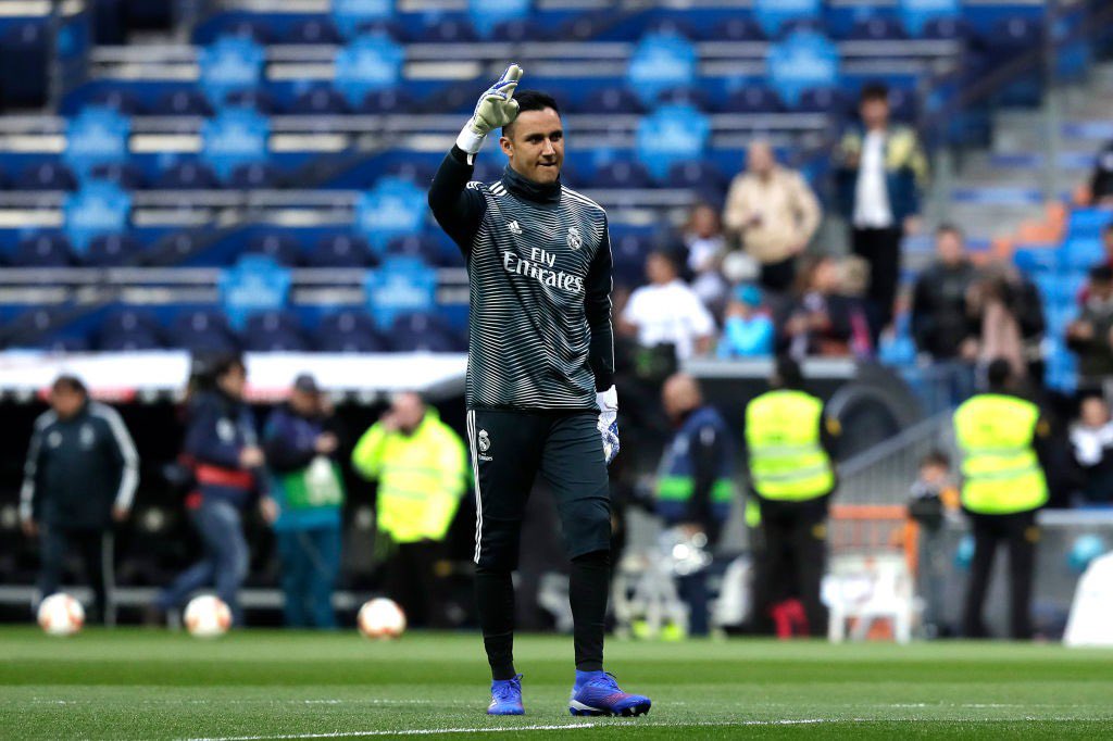 Keylor Navas habló sobre su futuro en el Real Madrid y de la actuación del portero Luka Zidane. (Foto Prensa Libre: AFP). 