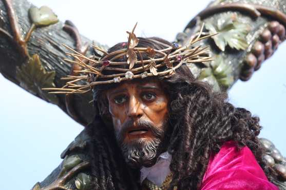 El nazareno es la imagen de pasión de la iglesia San Pedro Apostol conocida también como San Pedrito. 