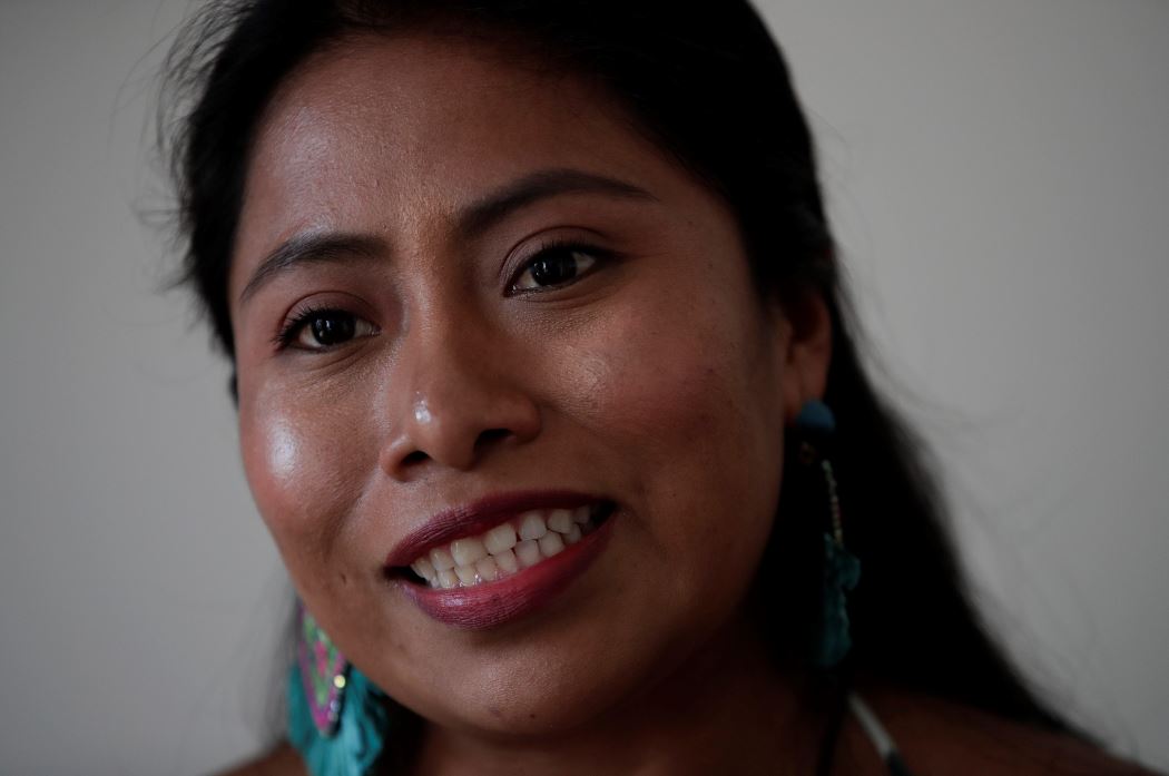 Por su papel en el filme Roma, de Alfonso Cuarón, Yalitza Aparicio recibió una nominación al Óscar 2019. (Foto Prensa Libre: EFE)