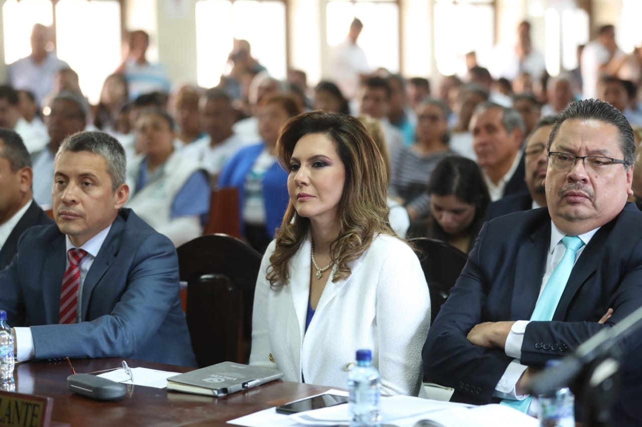 La candidata presidencial Zury Ríos Sosa expuso ante la CC los argumentos que le permitan participar en el proceso electoral. (Foto Prensa Libre: Hemeroteca PL)