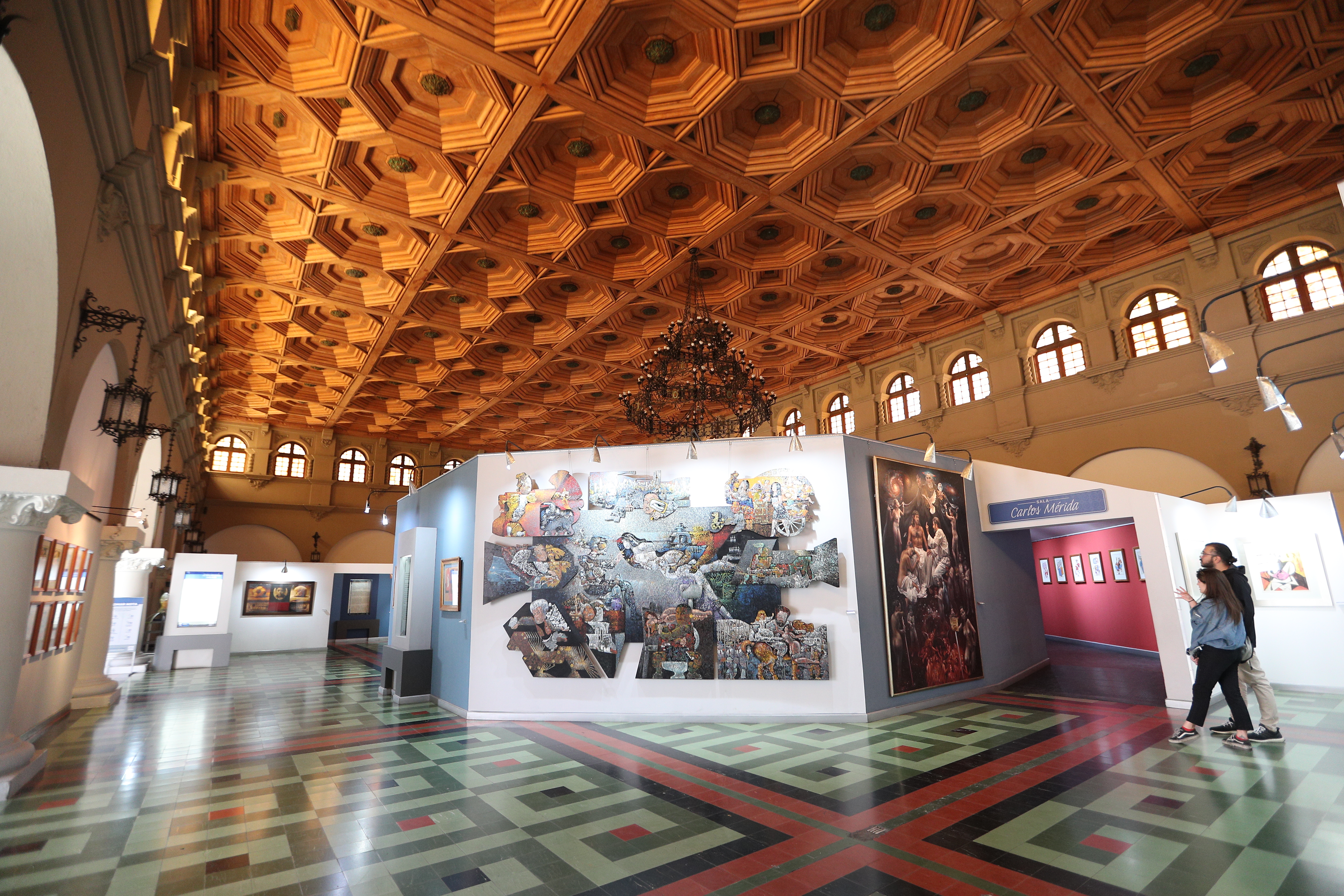 Museo de Arte Moderno y la exposición del artista Tamayo será parte de la muestra de la noche de los Museos el próximo sábado,  (Foto Prensa Libre: Carlos Hernández Ovalle).