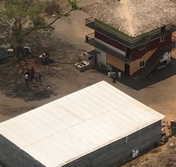 Esta casa es a donde buscan llegar las autoridades, pero los vecinos lo han impedido. (Foto Prensa Libre: Hemeroteca PL)