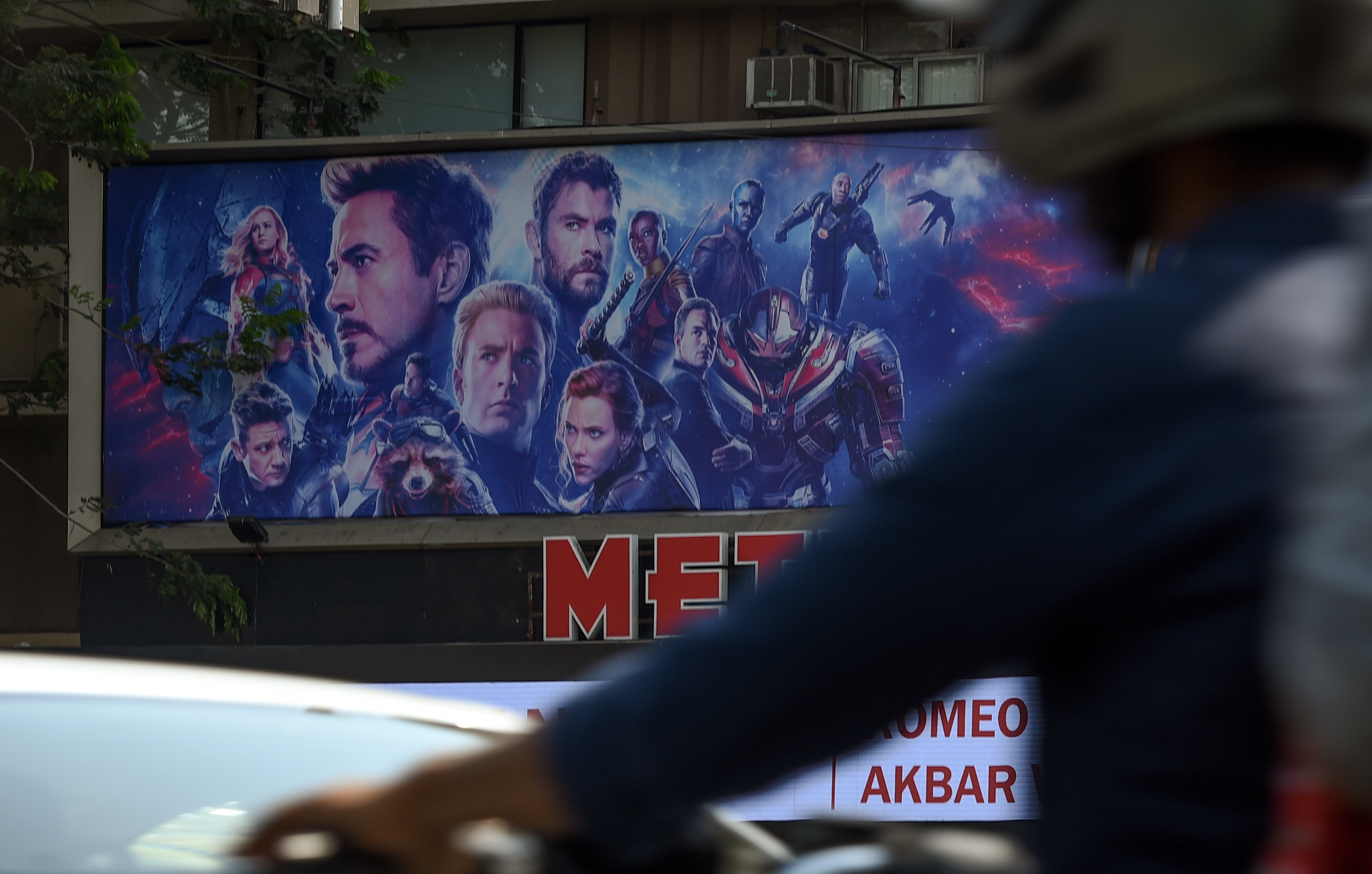 La película Avengers End Game arrasa por tercera semana consecutiva en la taquilla de Estados Unidos. (Foto Prensa Libre: AFP) 