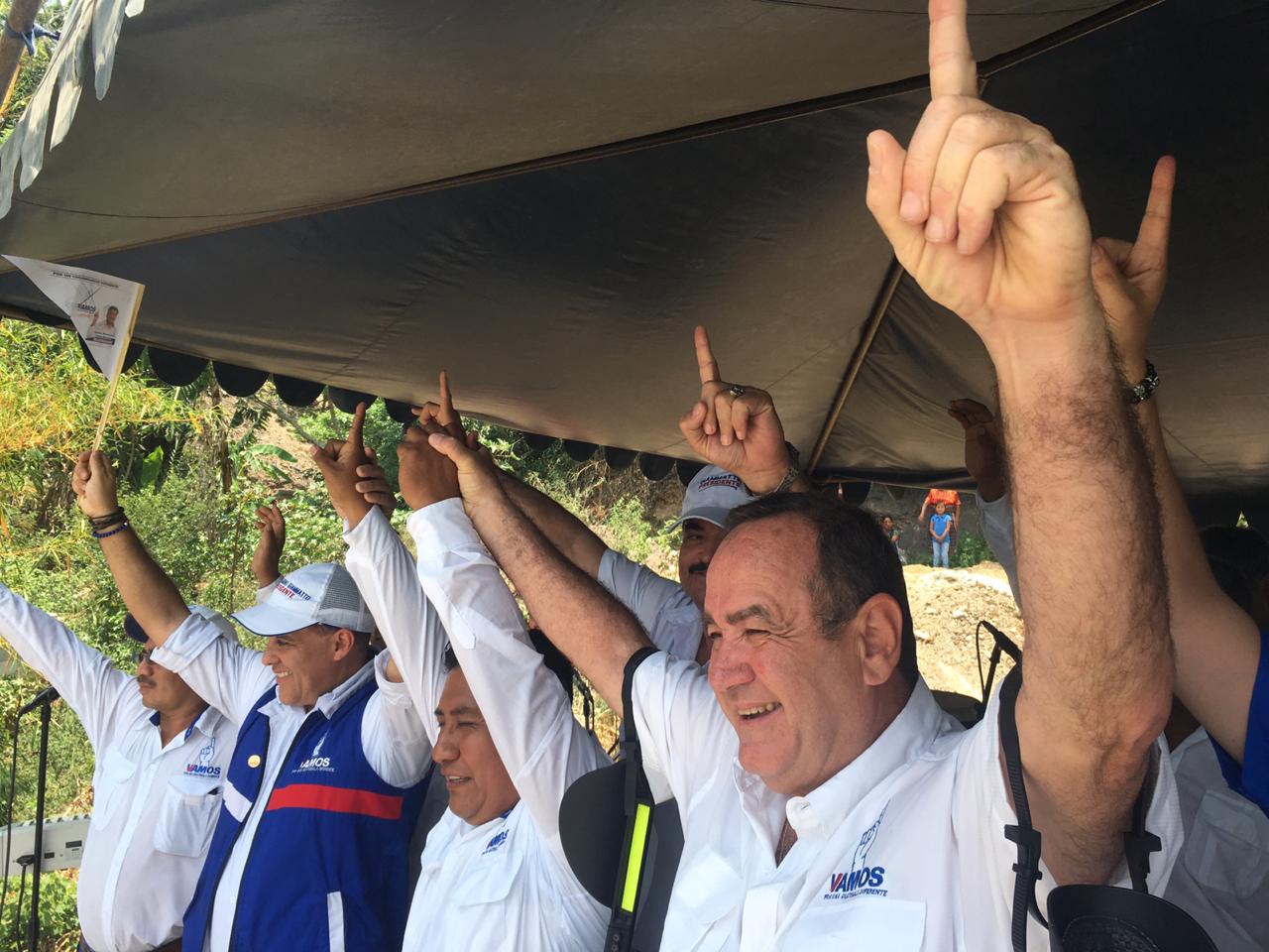 Alejandro Giammattei, presdienciable del partido Vamos. (Foto Prensa Libre: AlbertoCardona)