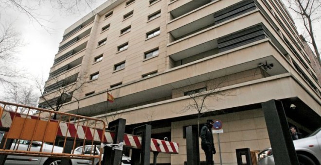 Edificio de la Audiencia Nacional de España. (Foto Prensa Libre: EFE)