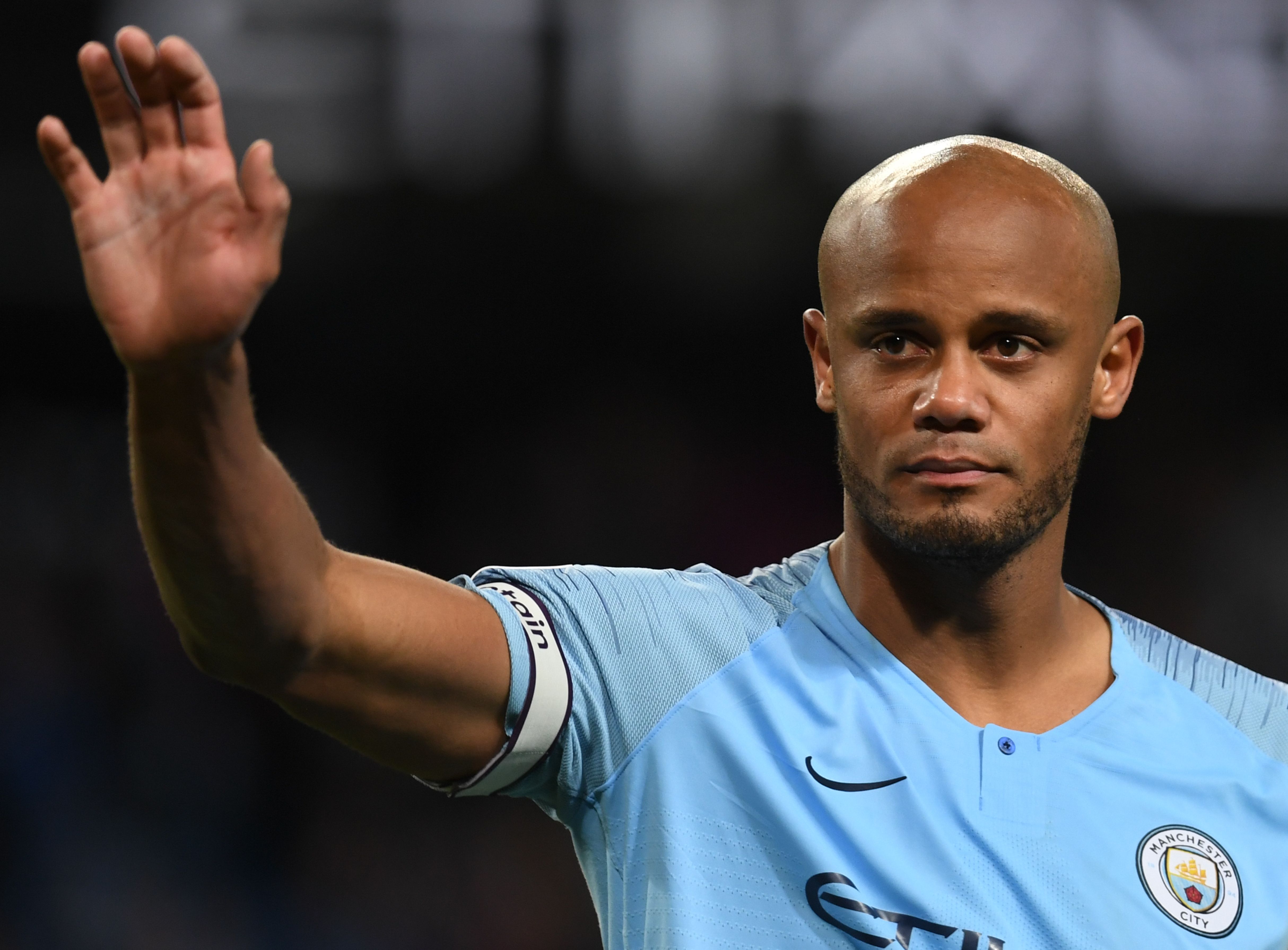 El defensa Vincent Kompany deja al Mancester City por un nuevo proyecto. (Foto Prensa Libre: AFP)