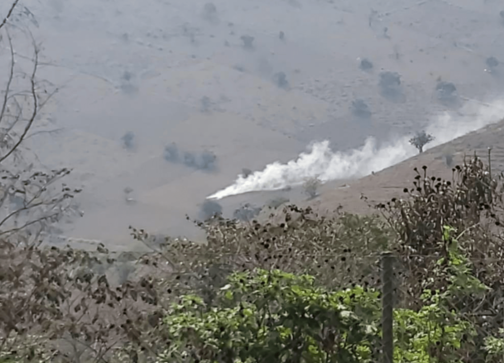 Los Bomberos Municipales de Ciudad Vieja fueron víctimas de una falsa alarma. (Foto Prensa Libre: Bomberos Municipales de Ciudad Vieja) 