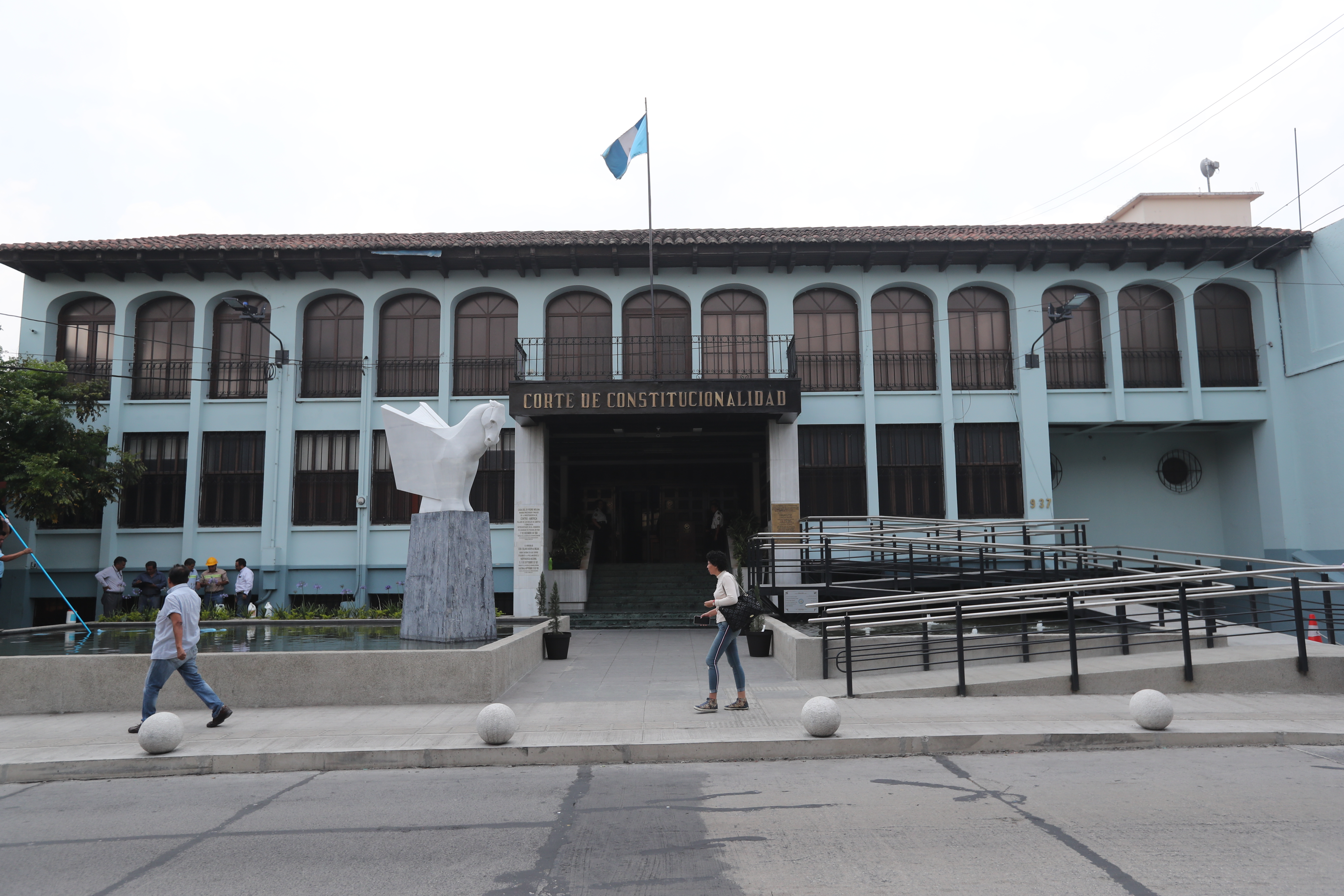 La Corte de Constitucionalidad ha emitido fallos en sentido de abolir la pena de muerte  (Foto Prensa Libre: Hemeroteca PL)