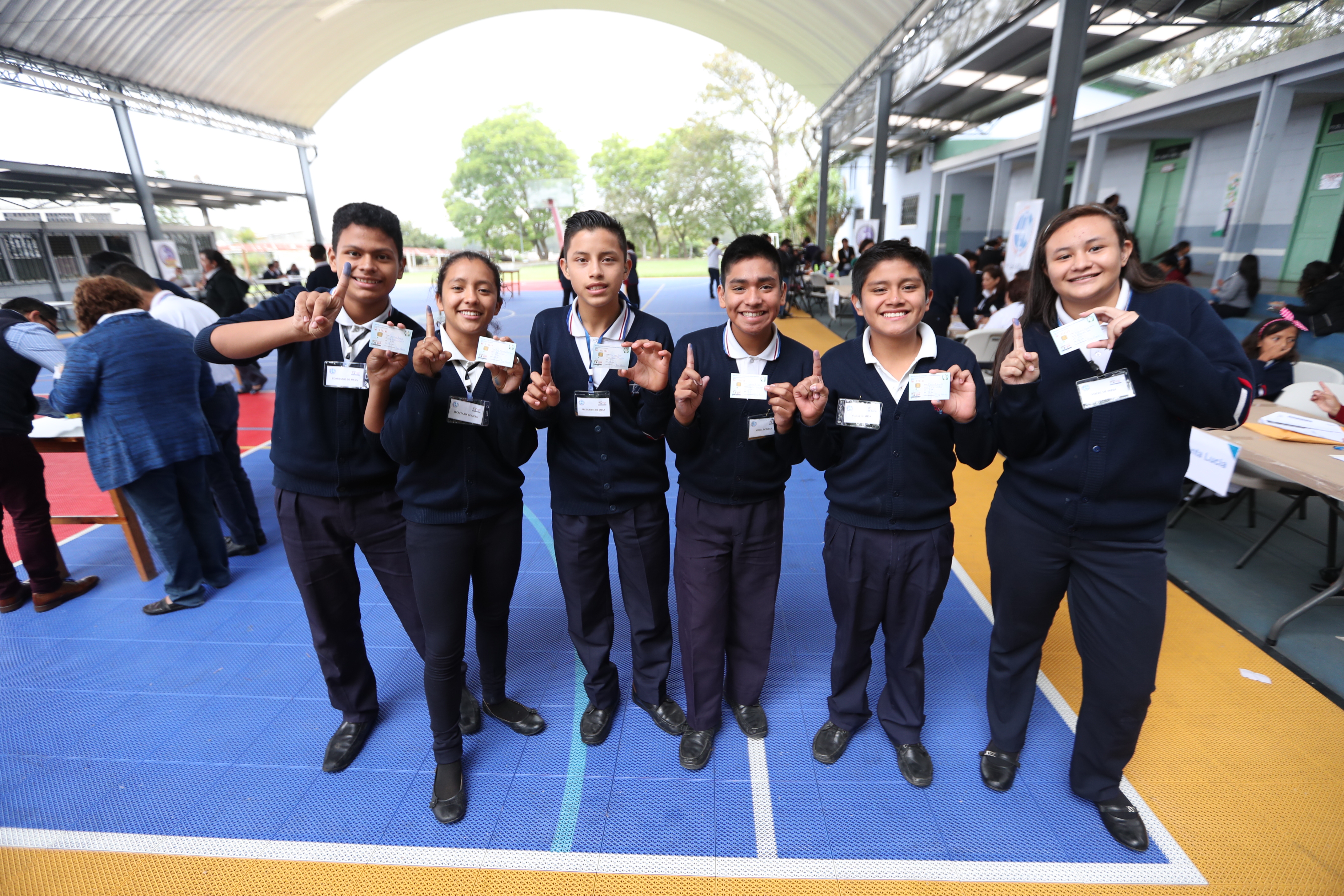 Niños y niñas participarán en las Elecciones Infantiles 2019 este domingo. (Foto Prensa Libre: Hemeroteca PL)