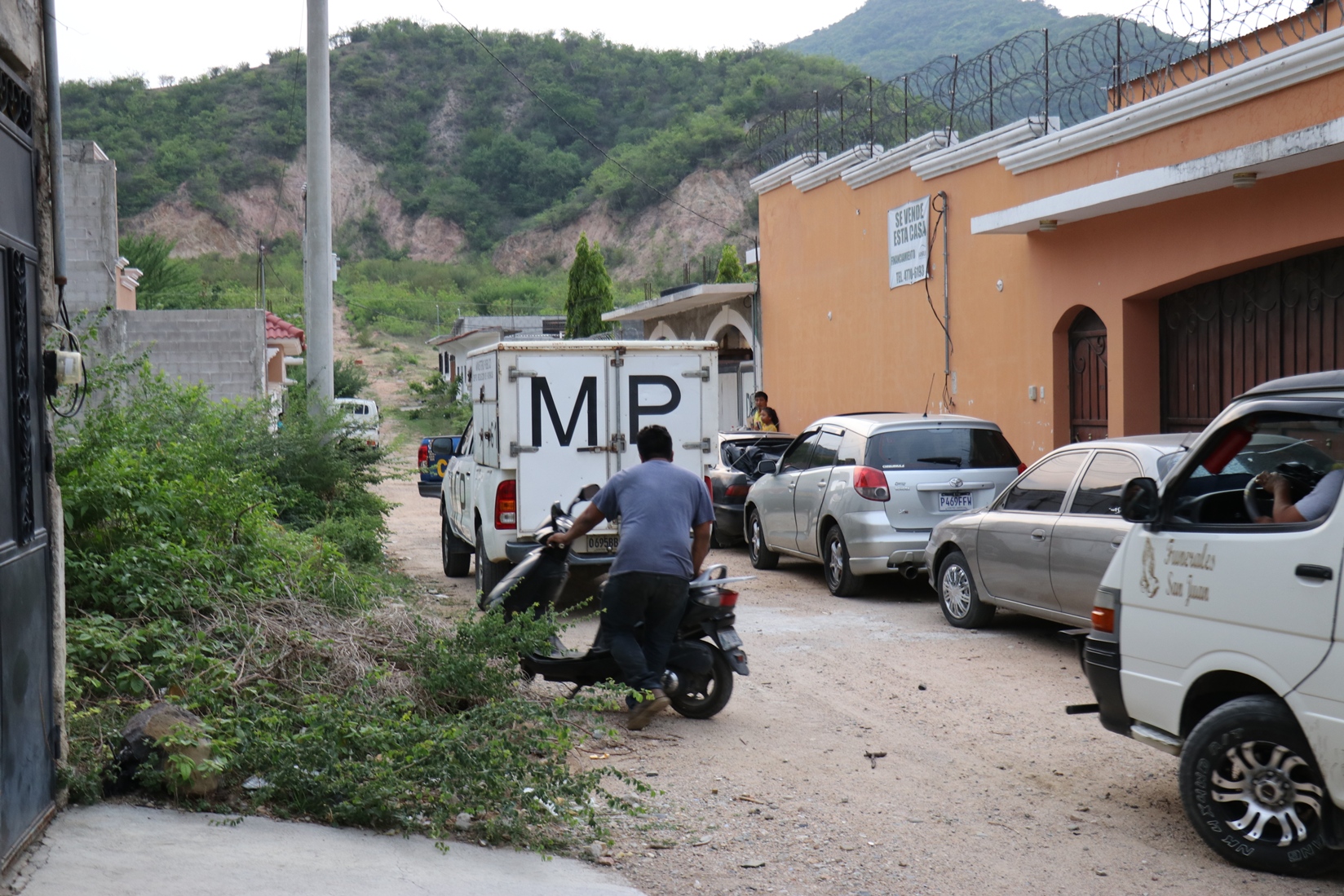  El hecho se registró en la casa del joven en Prados de Cannán, Chiquimula. (Foto Prensa Libre: Mario Morales)