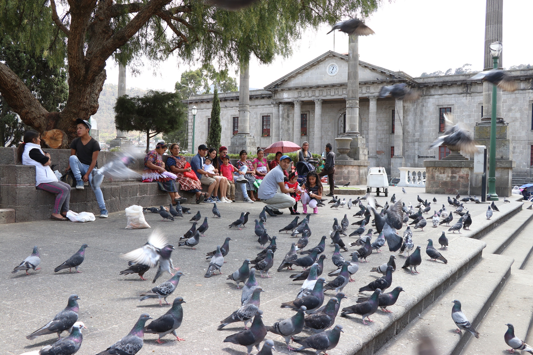 El festival se realizará en el parque central de Xela el próximo sábado. (Foto Prensa Libre: María Longo) 