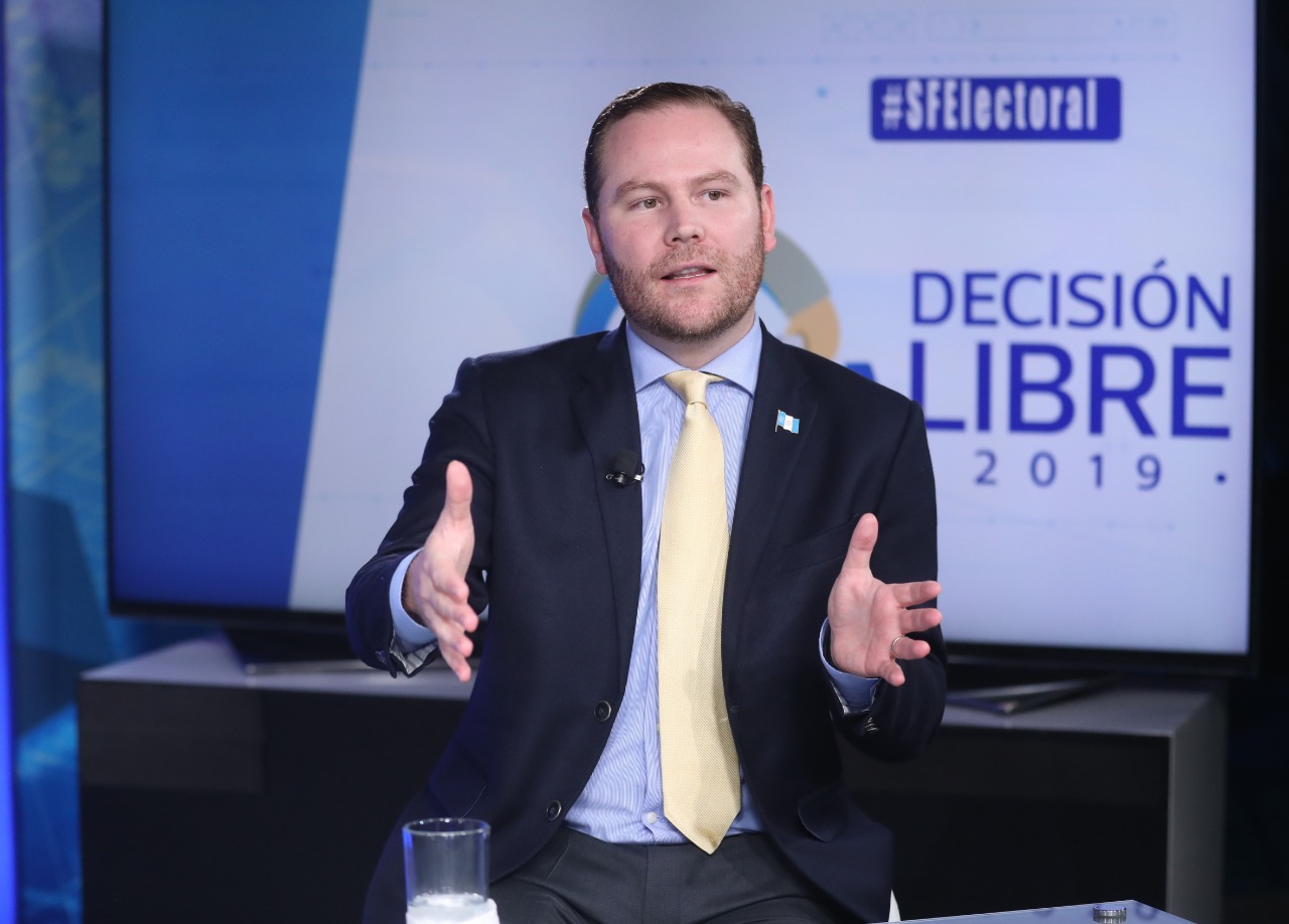 Álvaro Arzú Escobar, presidente del Congreso y candidato a diputado por el Partido Unionista. Foto: Prensa Libre