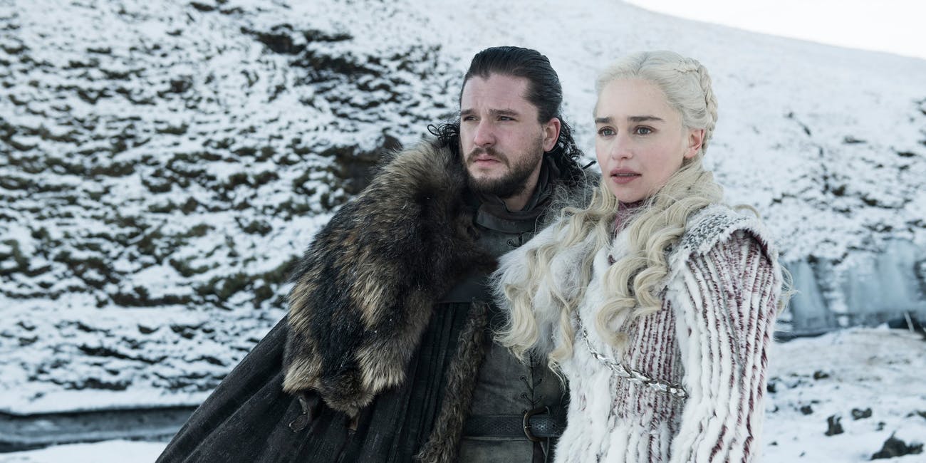 Jon Snow y Daenerys Targaryen. ¿Quién ganará el Juego de Tronos? (Foto Prensa Libre: HBO).