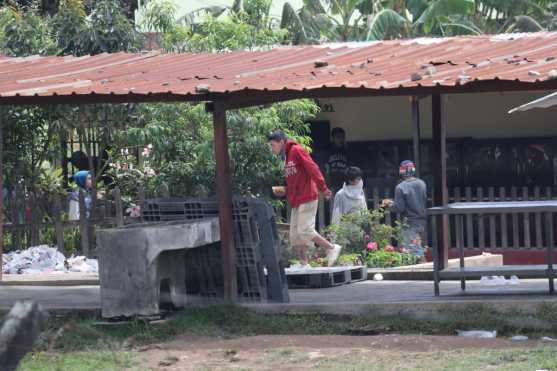 En esta granja permanecen reos que ya fueron sentenciados. Foto Prensa Libre: Érick Ávila