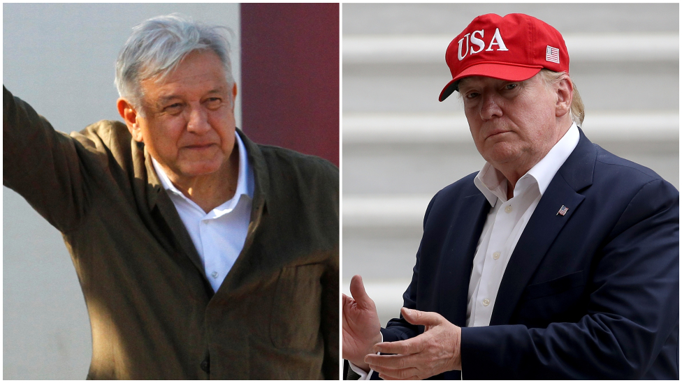 Los gobiernos de López Obrador y Donald Trump llegaron a un acuerdo migratorio. (Foto Prensa Libre: Getty Images)