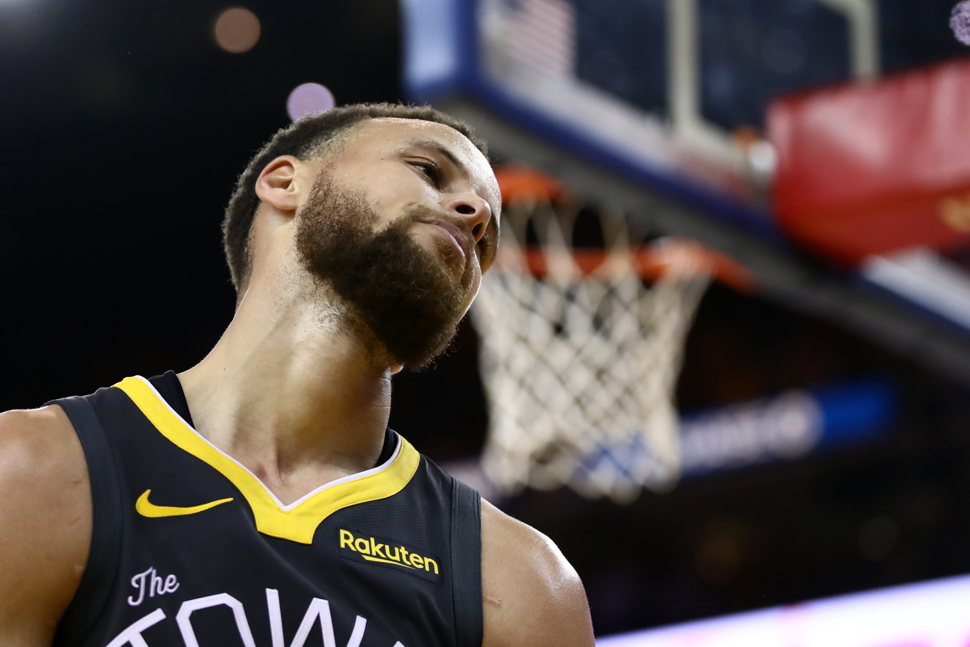 Stephen Curry asegura que su equipo todavía puede ganar la NBA. (Foto Prensa Libre: AFP)