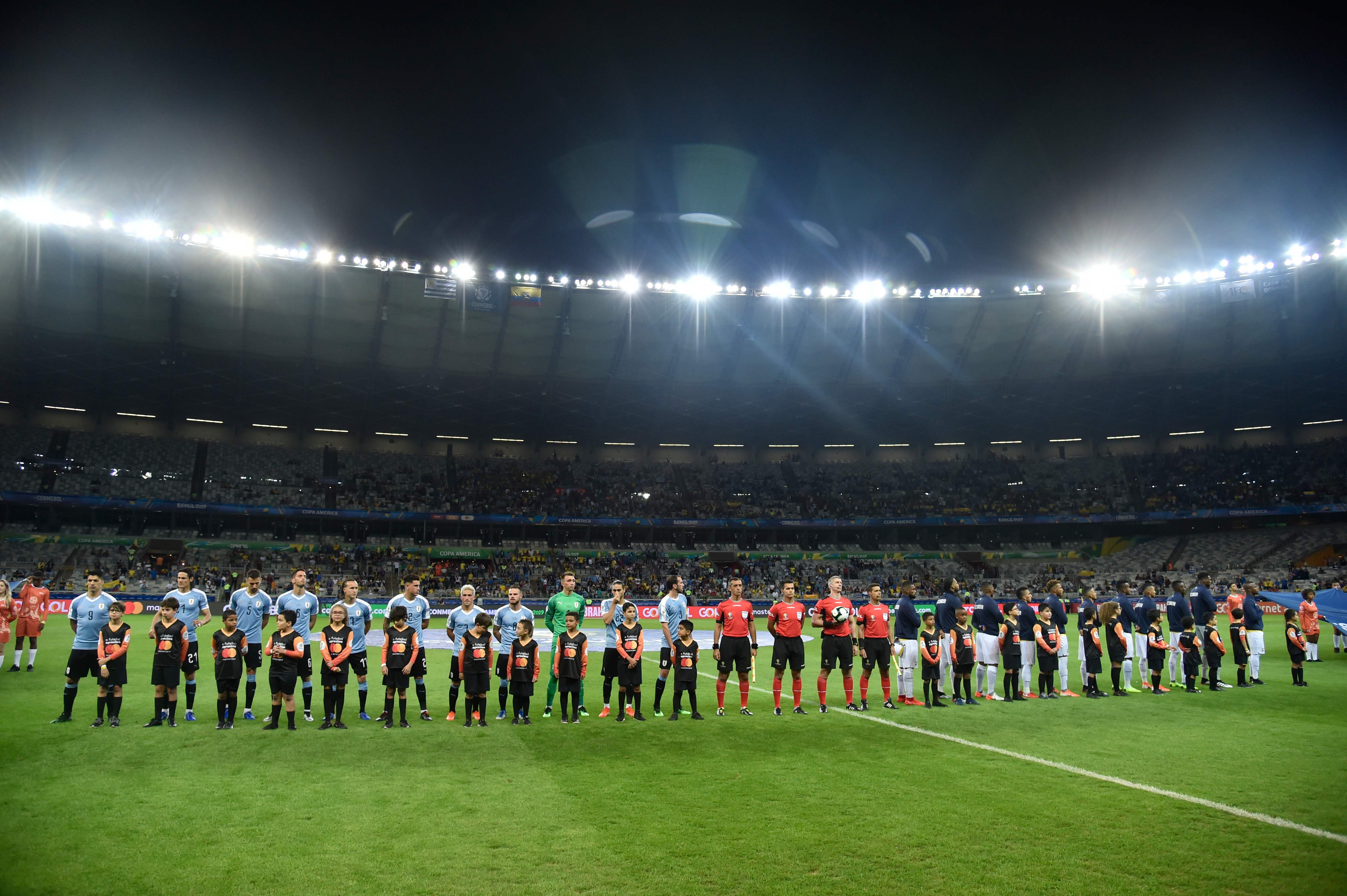 Las selecciones participantes han disfrutado de la Copa América. (Foto Prensa Libre: AFP)