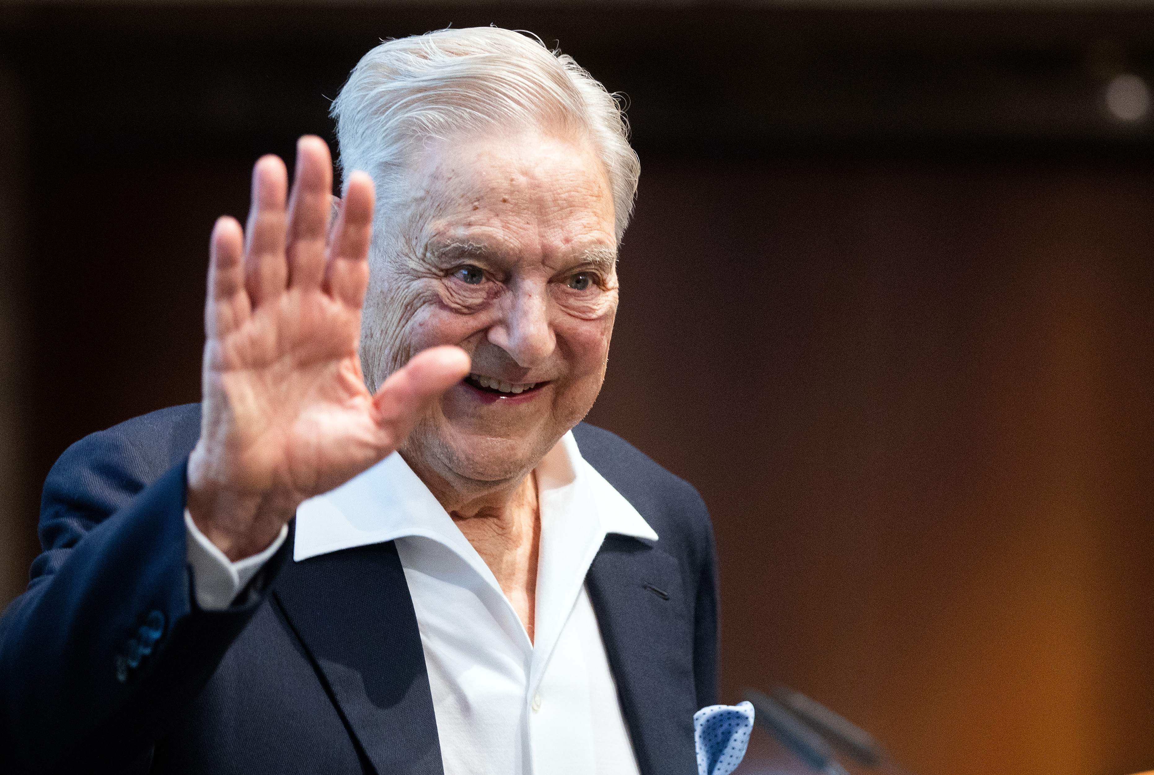 El empresario estadounidense George Soros, uno de los 18 firmantes de la carta. (Foto Prensa Libre: AFP)