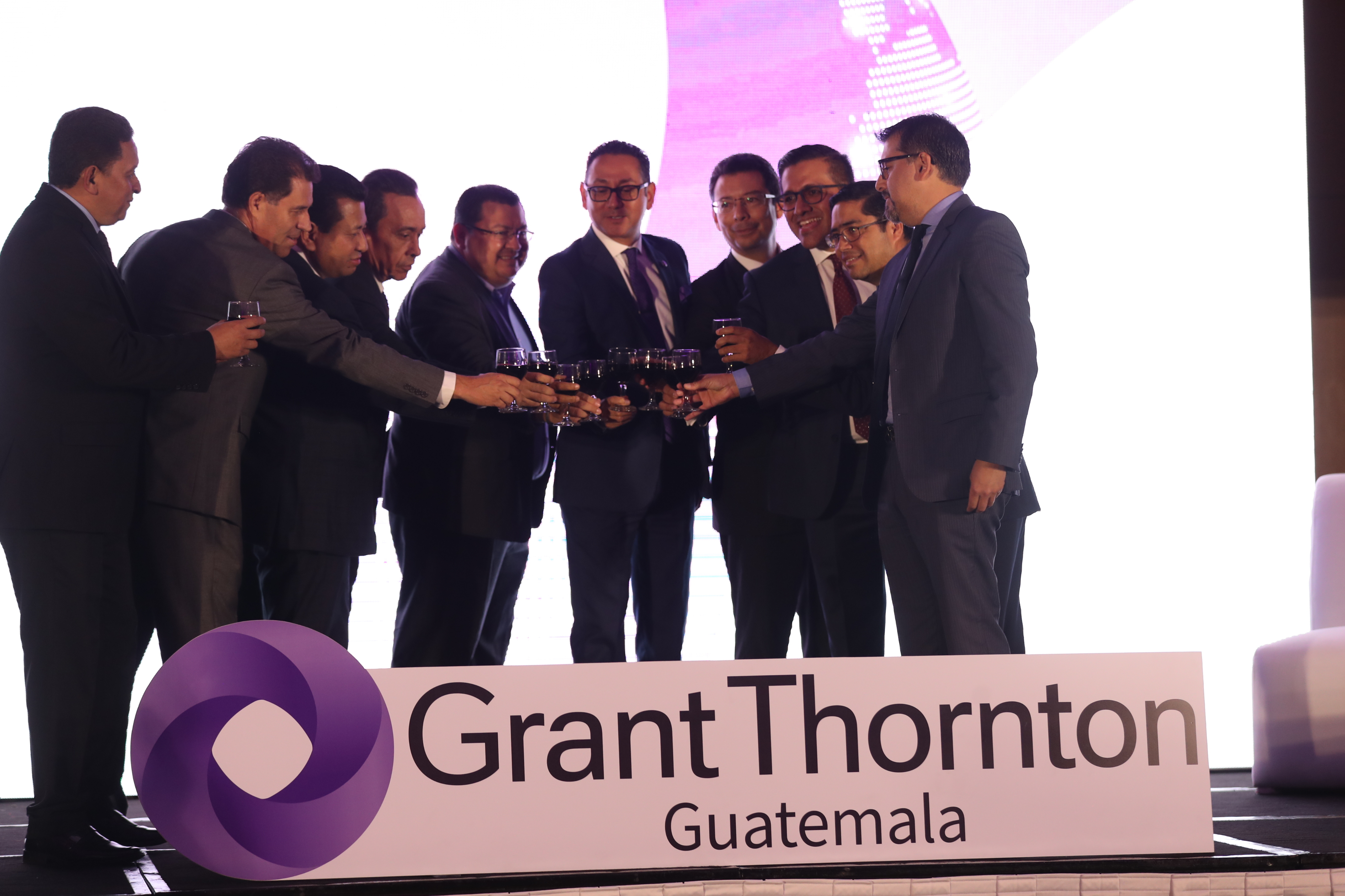 La firma Grant Thornton hizo el relanzamiento de la marca ante los socios en el Centro de Convenciones Camino Real. (Foto Prensa Libre: cortesía)