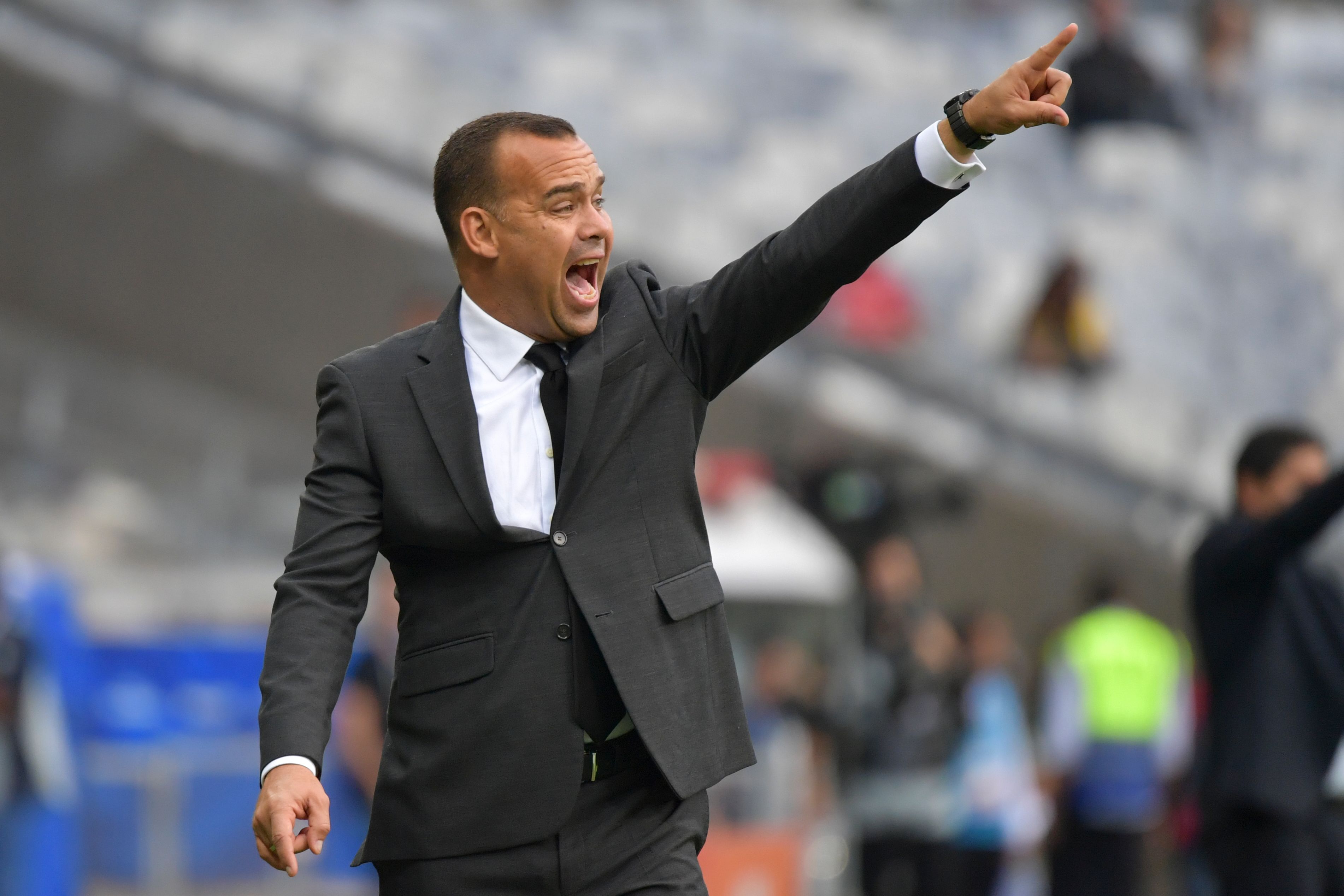 Rafael Dudamel, técnico de la selección de Venezuela expresó su satisfacción luego del triunfo contra Bolivia, en la Copa América 2019. (Foto Prensa Libre: AFP).