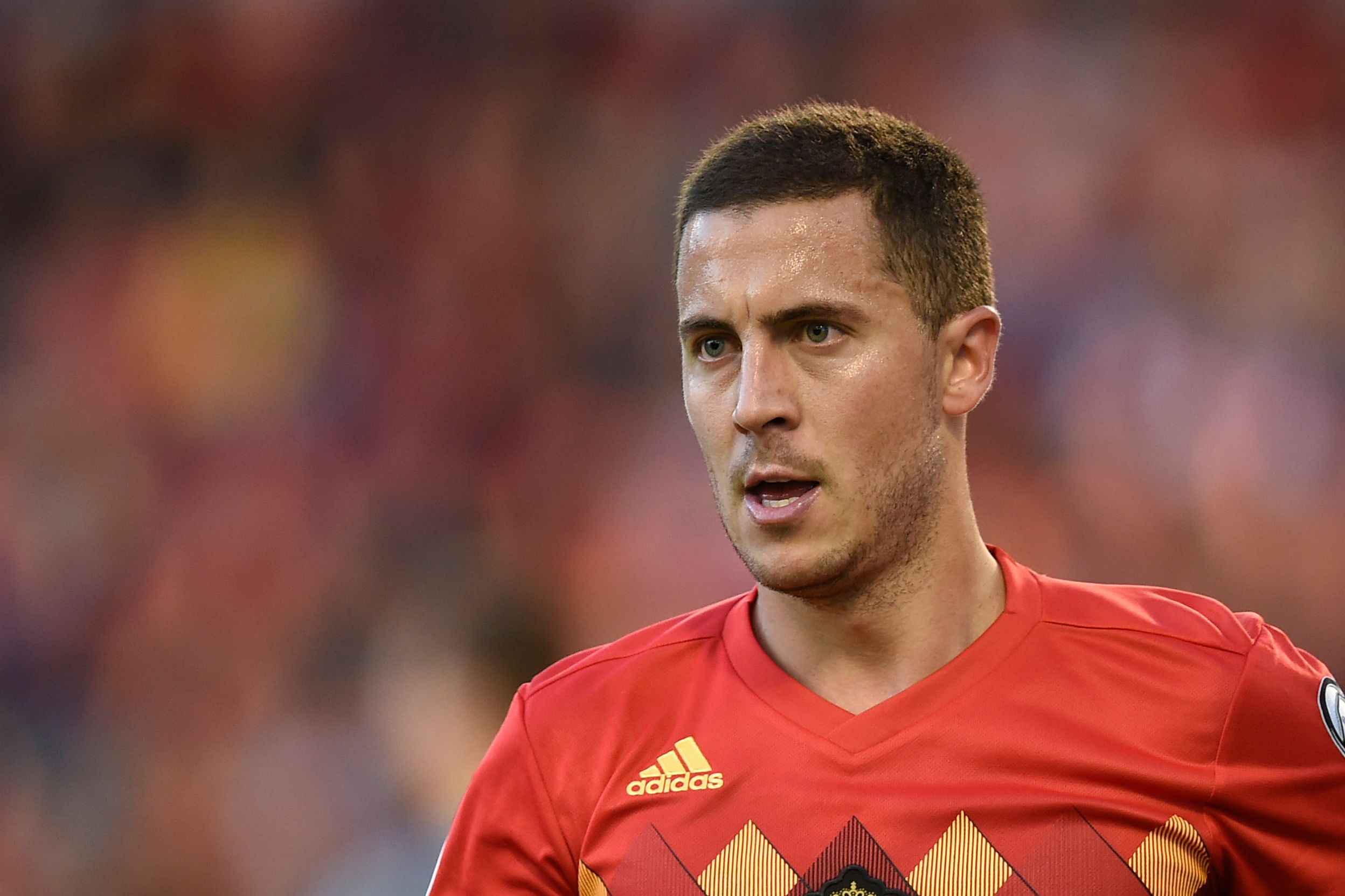 Eden Hazard se encuentra concentrado con su selección para los partidos clasificatorios para la Eurocopa de 2020 contra Kazajistán y Escocia. (Foto Prensa Libre: AFP).