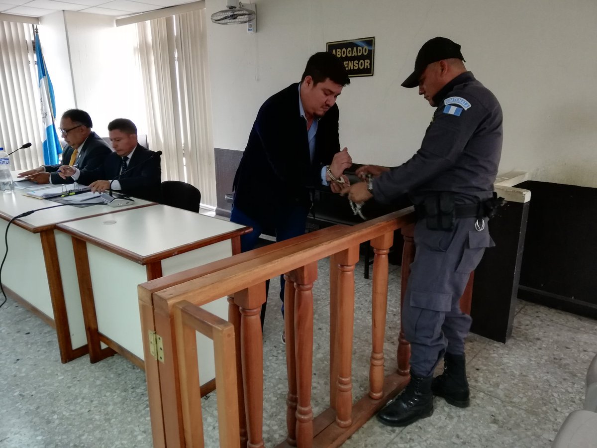 Gary Othoniel Paredes Mazariegos fue detenido el 13 de junio pasado en San Lucas Sacatepéquez. (Foto Prensa Libre: Kenneth Monzón)