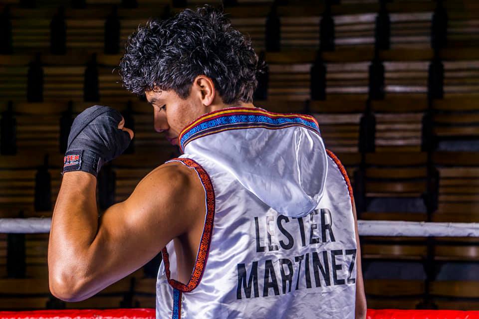 El pugilista nacional Lester Martínez, tendrá otra prueba. (Foto Prensa Libre: Mynor Mazariegos)