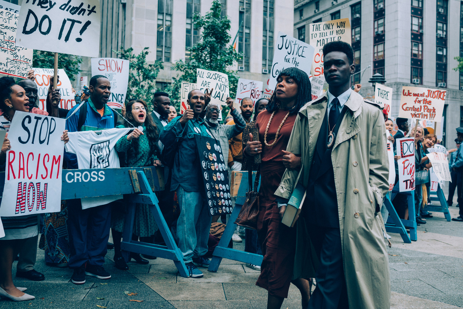 Así nos ven ha abierto nuevamente el debate sobre el racismo que se desarrolla en el sistema judicial de Estados Unidos.  (Foto Prensa Libre: Netflix)