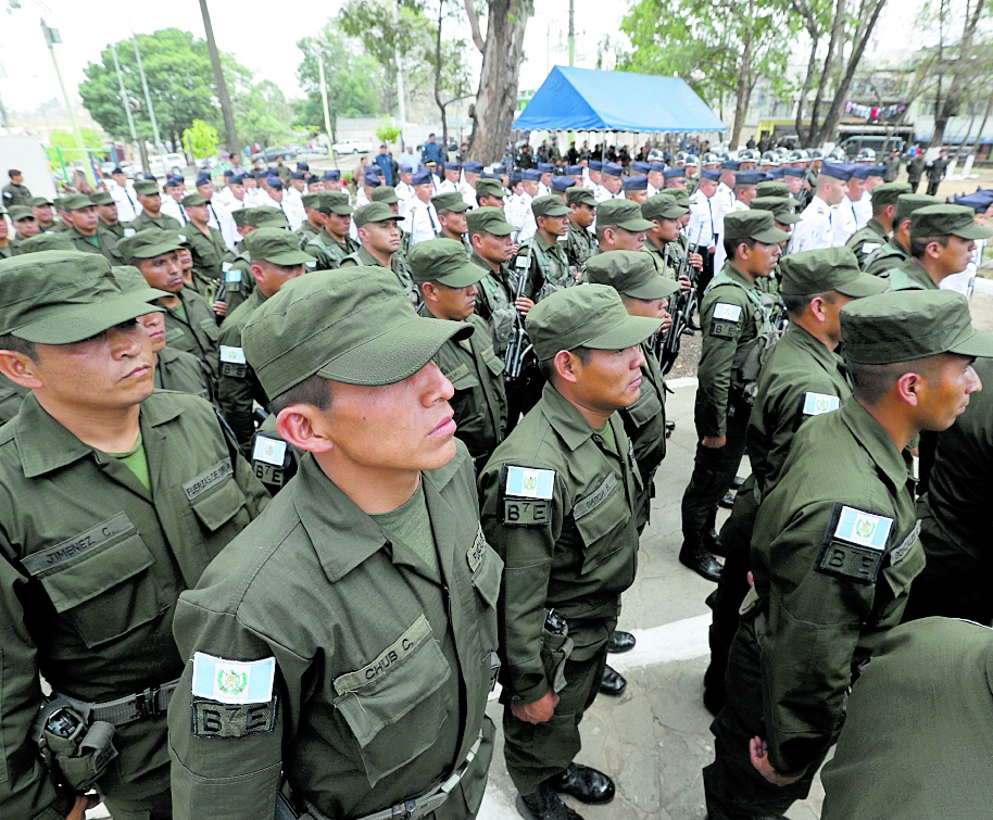 El ejercito de Guatemala  tendrá comandos de Informática y comunicaciones. (Foto Prensa Libre: Hemeroteca PL)