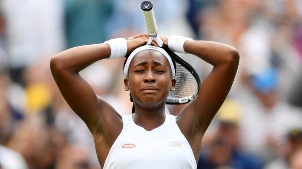 La estadounidense Cori Gauff de solo 15 años eliminó de Wimbledon a Venus William.