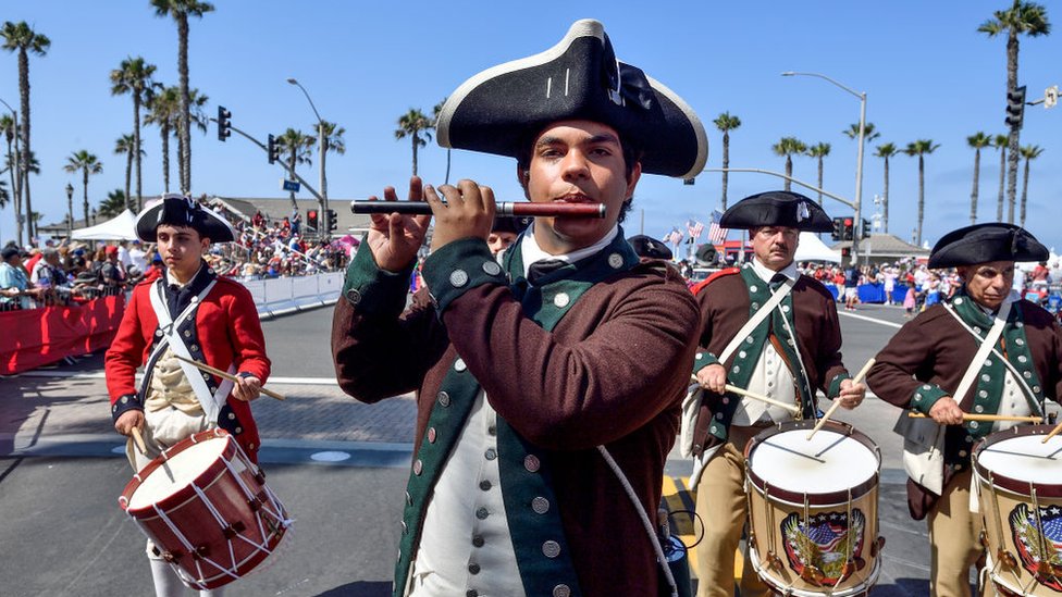 El 4 de julio se celebra la gran fiesta nacional de Estados Unidos.