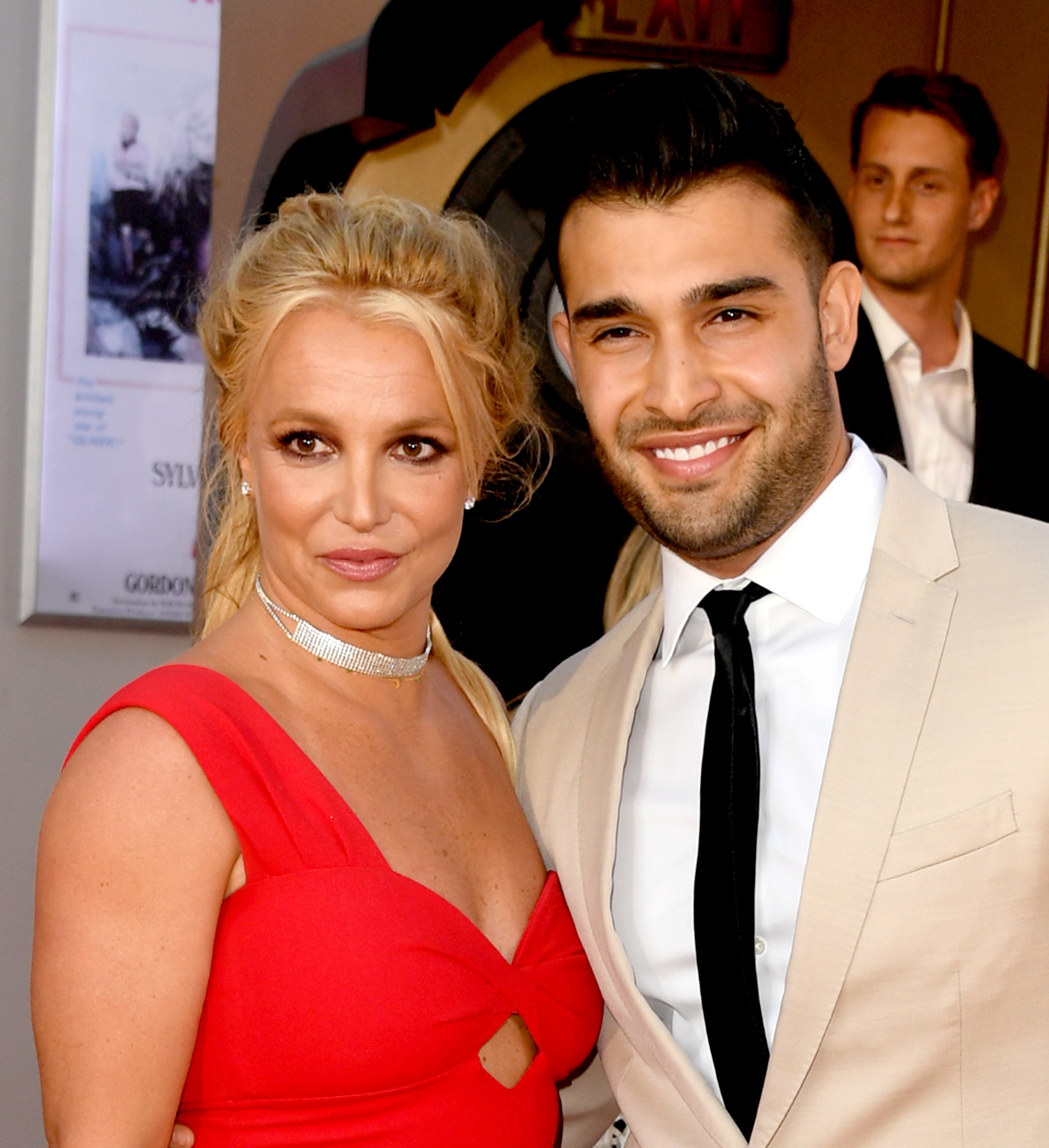 Britney Spears anuncia su compromiso con Sam Asghari. Foto Prensa Libre: AFP / Getty Images. 