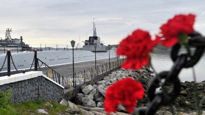 Rusia se negó a ofrecer detalles sobre el submarino en el que tuvo lugar el incendio. GETTY IMAGES