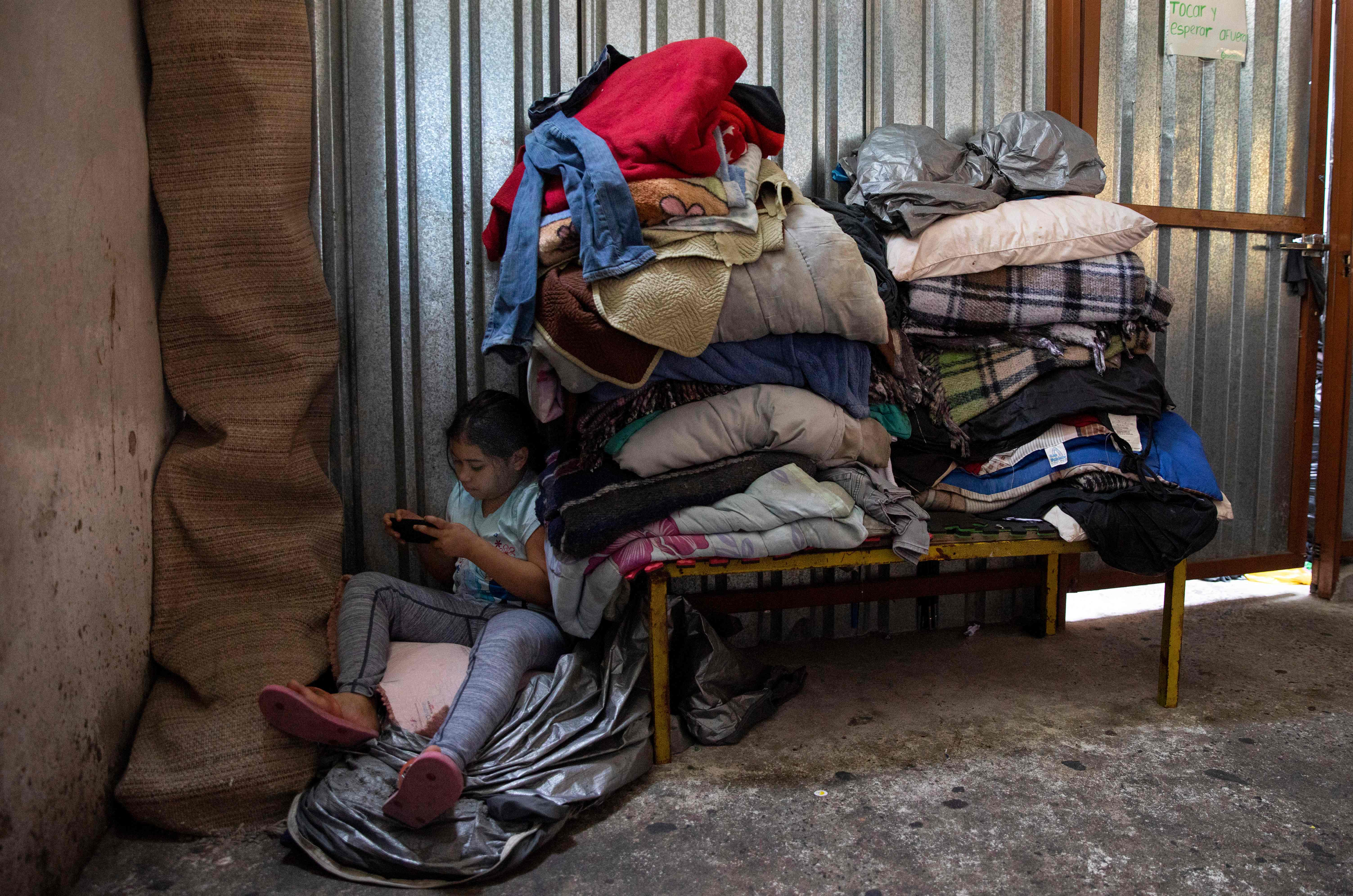 Albergue Juventud 2000  ubicado en Tijuana, Baja California. (Foto Prensa Libre: AFP)