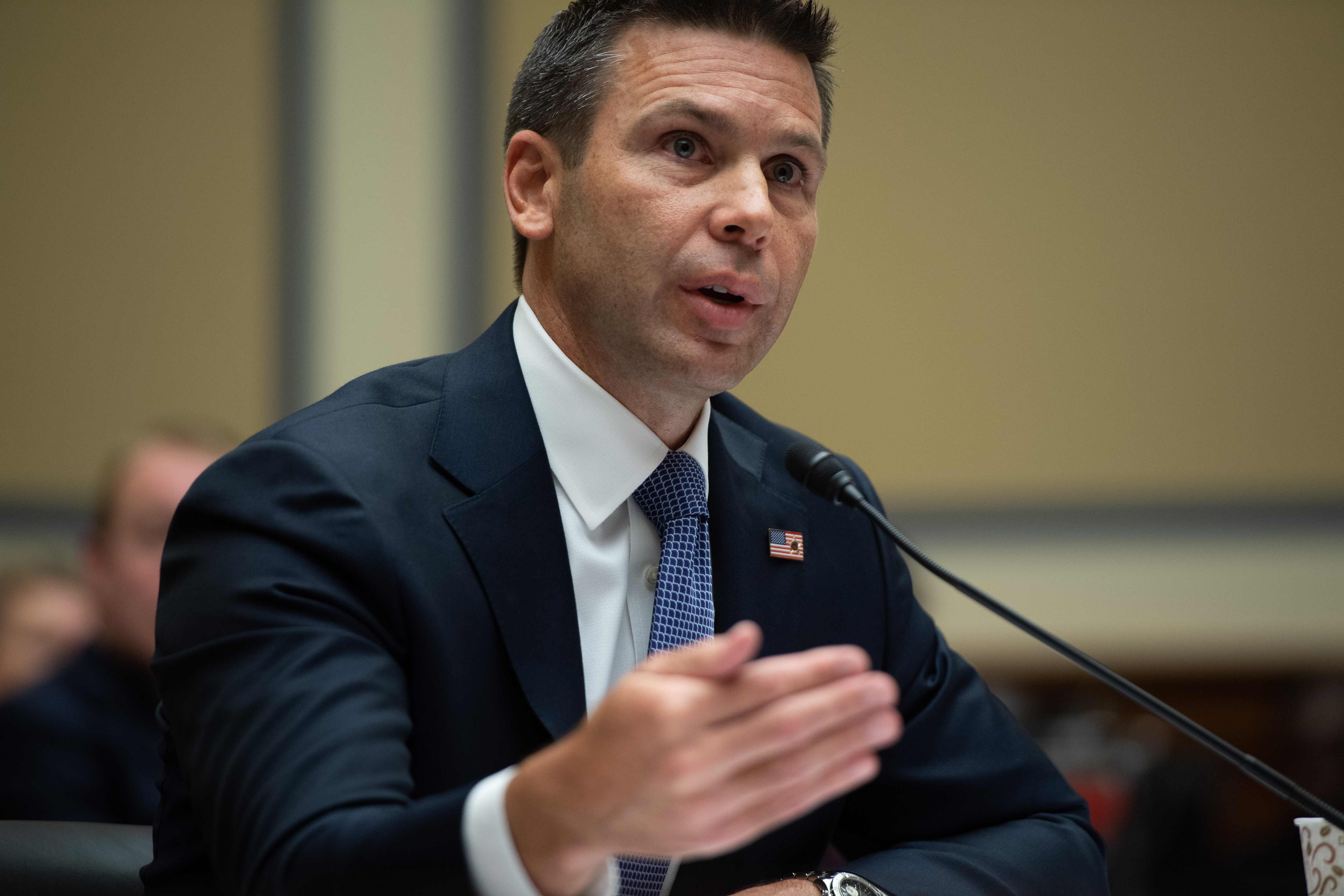  El secretario interino de Seguridad Nacional, Kevin McAleenan, resaltó que espera que se cumplan los "compromisos". (Foto Prensa Libre: AFP)