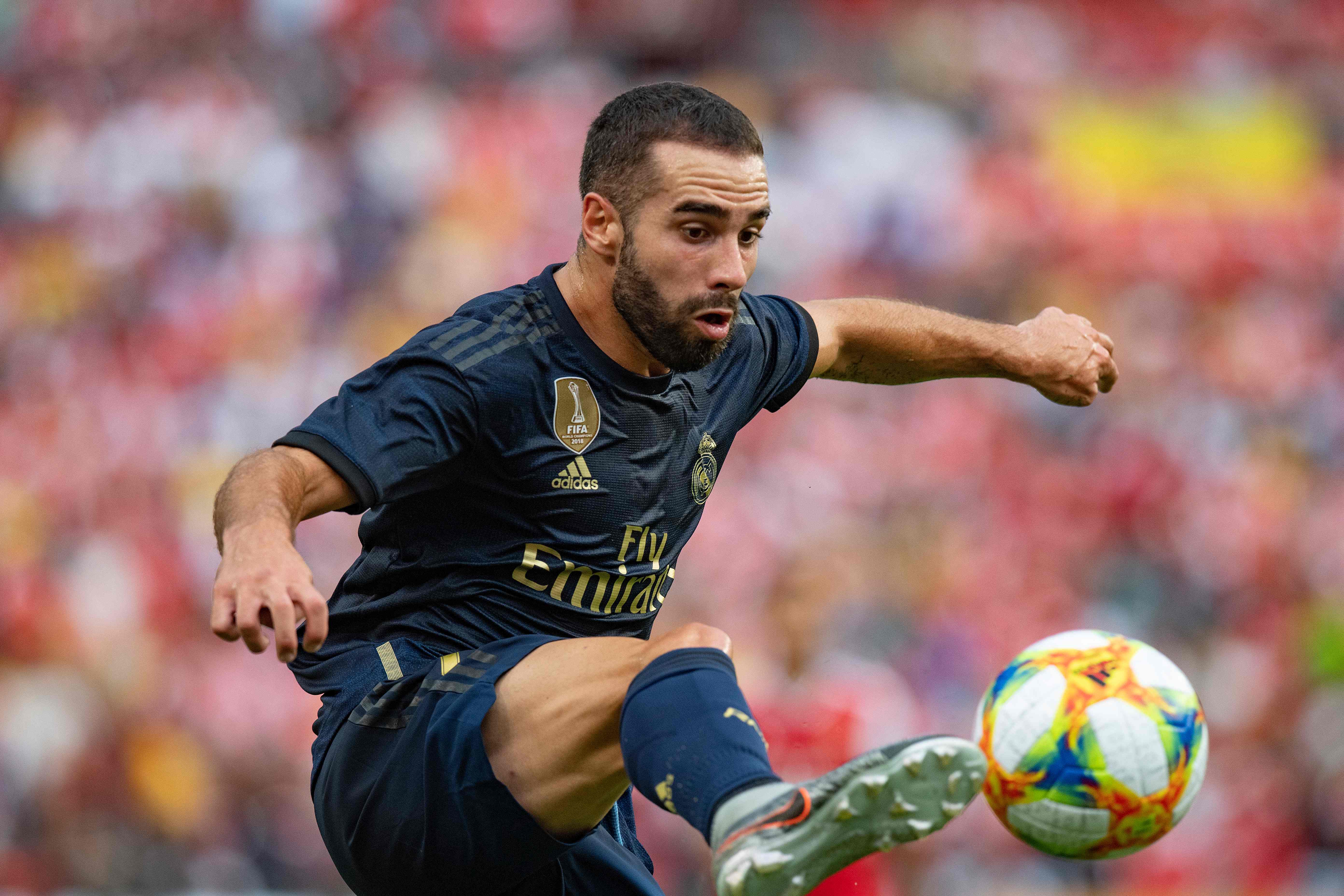 Dani Carvajal del Real Madrid es otro dilema para Zidane. (Foto Prensa Libre: AFP)