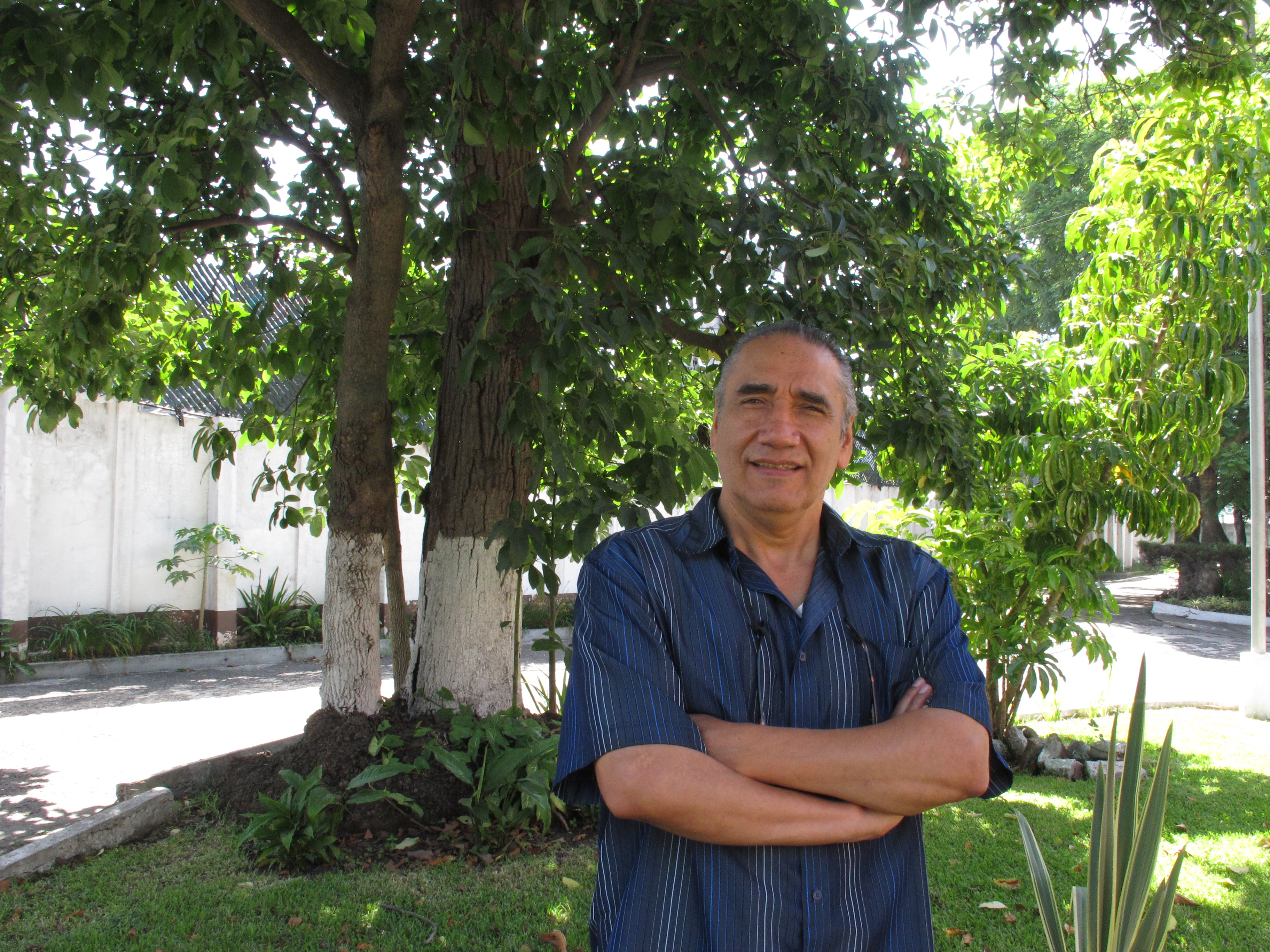 Manolo Mazariegos, coordinador de la Unidad de Micronutrientes del Instituto de Nutrición de Centroamérica y Panamá (Incap), señala la necesidad educar a la población sobre qué alimentos deben ingerir para promover el autocuidado en el tema de nutrición. (Foto Prensa Libre: Ana Lucía Ola)